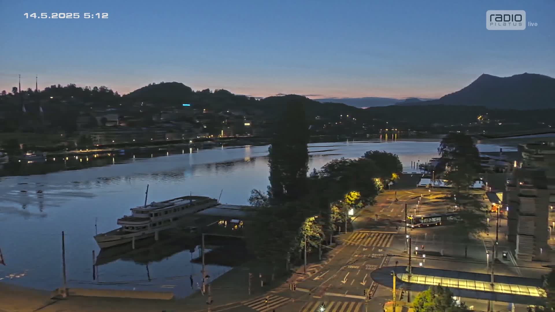 Luzern,  Lucerne Skyline Live Cam - Luzern, Lucerne-ville, Lucerne, Switzerland