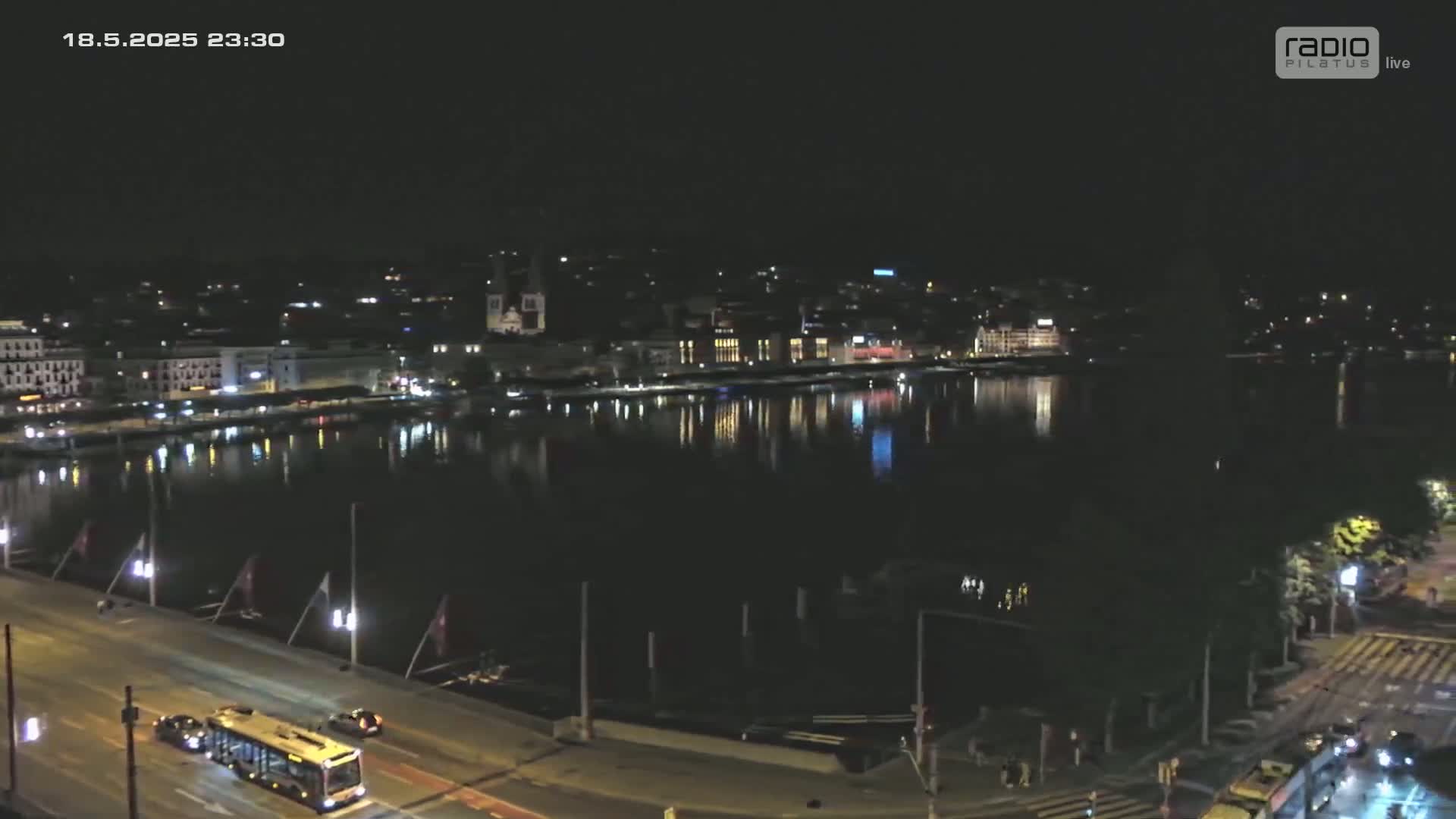 Luzern,  Lucerne Skyline Live Cam - Luzern, Lucerne-ville, Lucerne, Switzerland