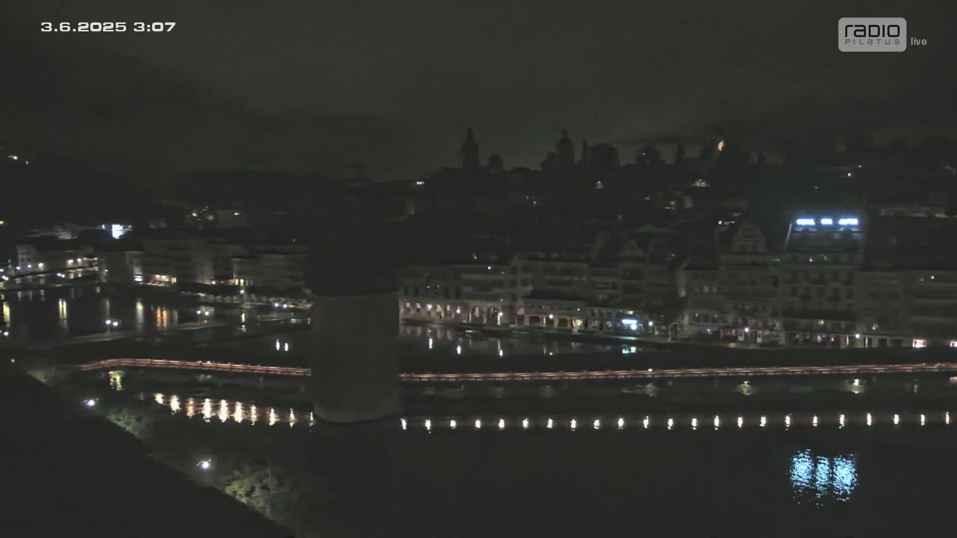 Luzern,  Lucerne Skyline Live Cam - Luzern, Lucerne-ville, Lucerne, Switzerland