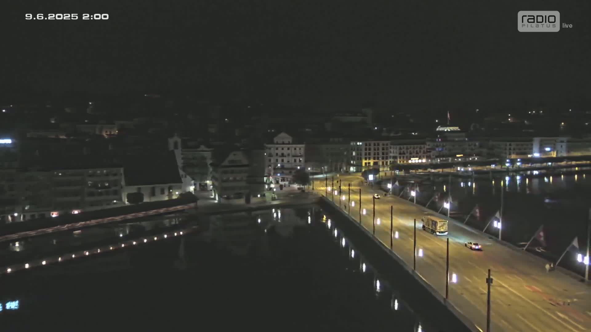 Luzern,  Lucerne Skyline Live Cam - Luzern, Lucerne-ville, Lucerne, Switzerland