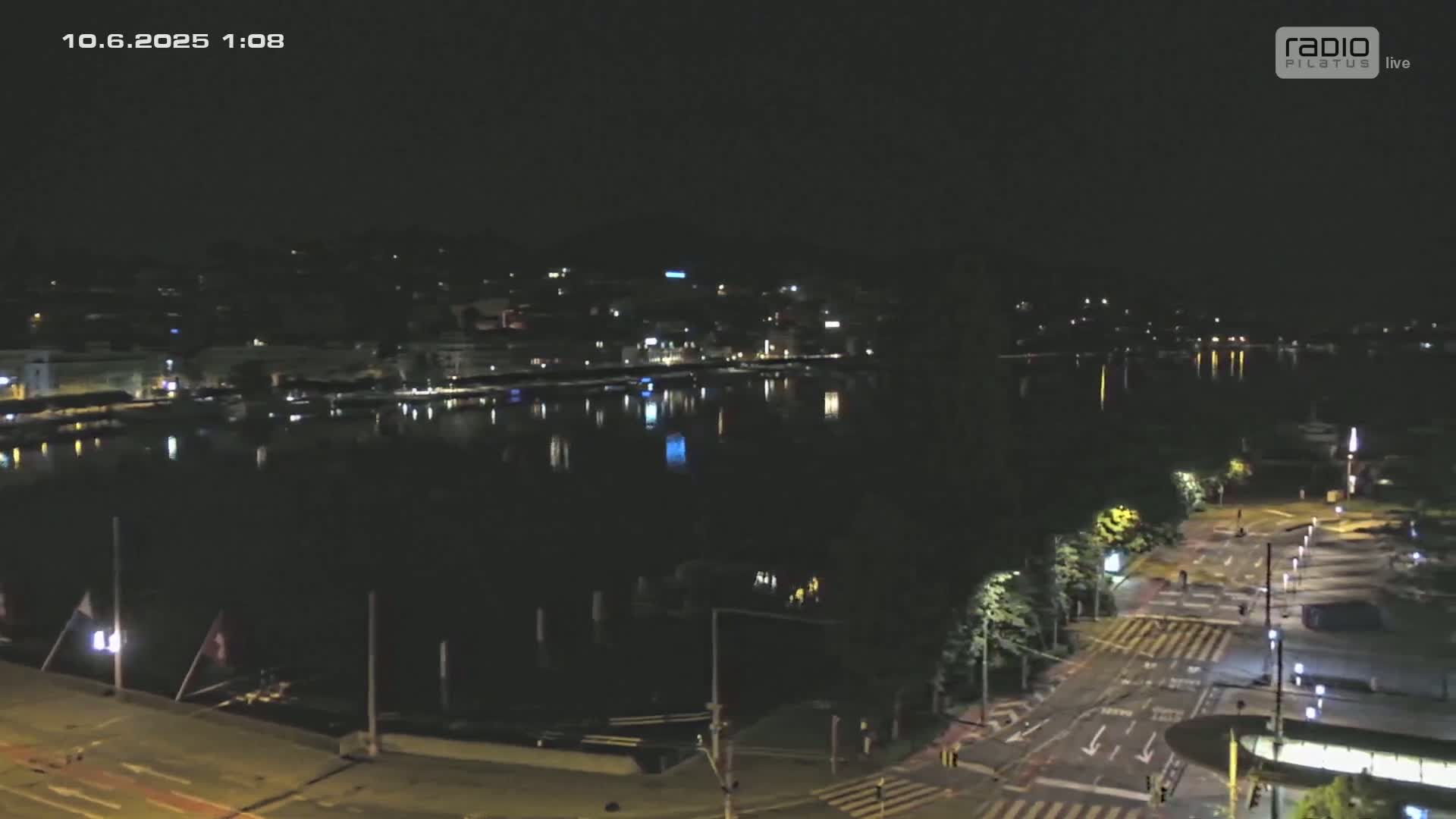 Luzern,  Lucerne Skyline Live Cam - Luzern, Lucerne-ville, Lucerne, Switzerland