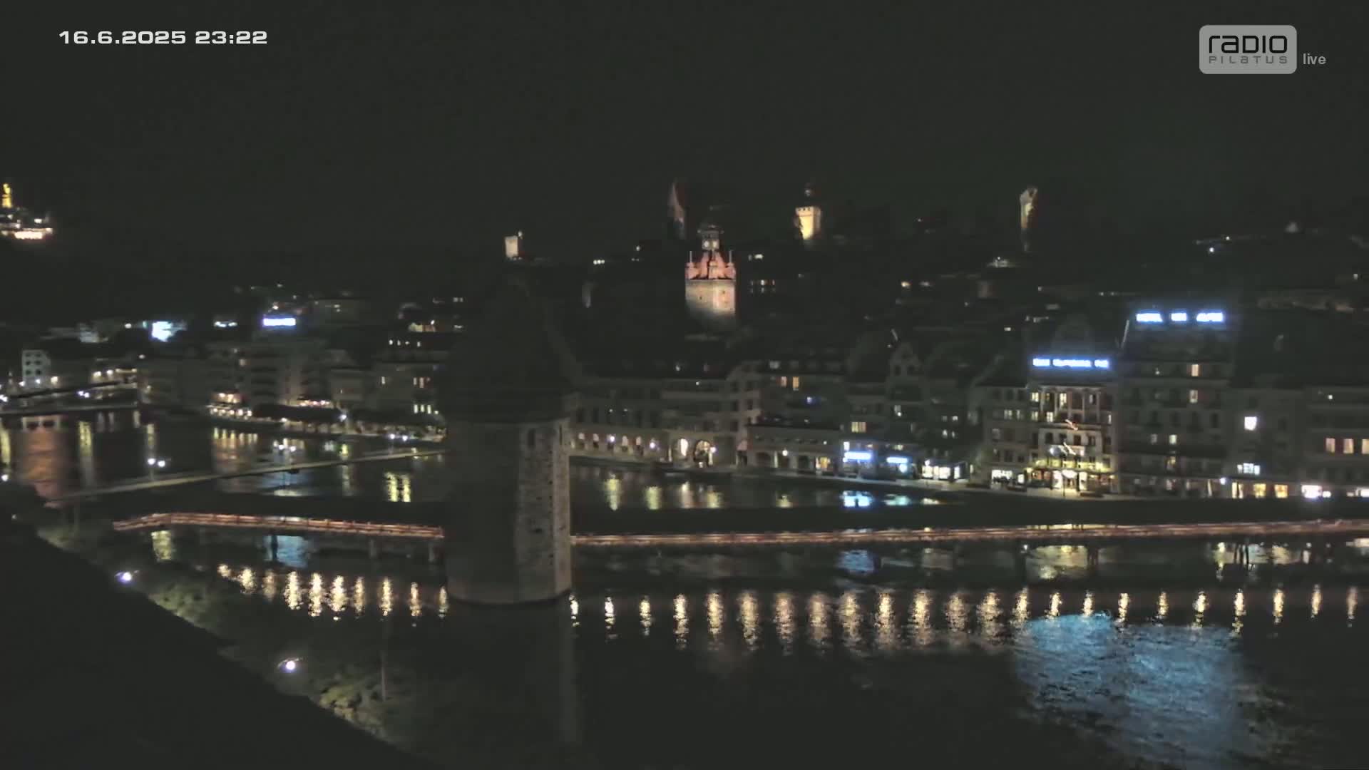 Luzern,  Lucerne Skyline Live Cam - Luzern, Lucerne-ville, Lucerne, Switzerland