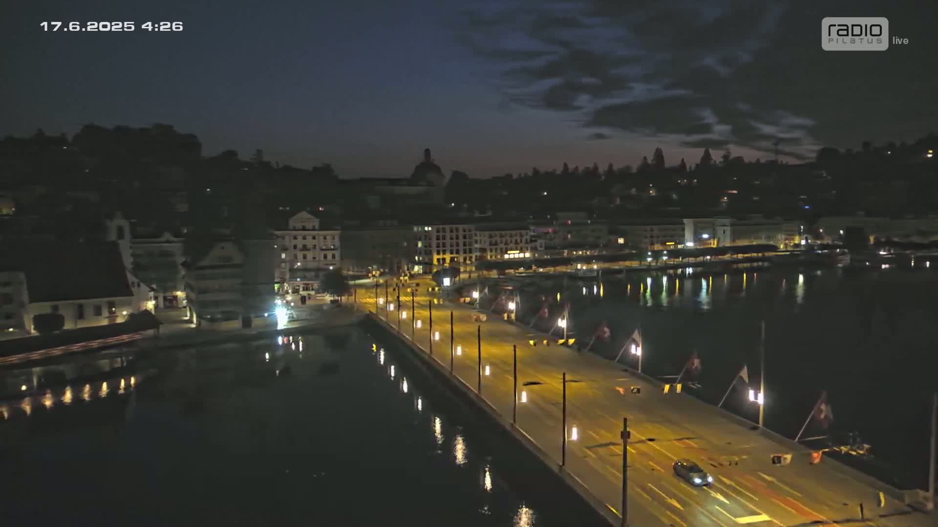 Luzern,  Lucerne Skyline Live Cam - Luzern, Lucerne-ville, Lucerne, Switzerland
