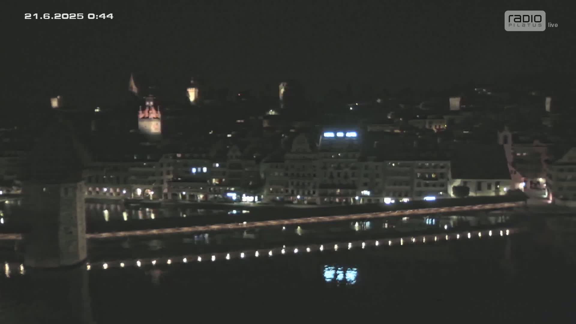 Luzern,  Lucerne Skyline Live Cam - Luzern, Lucerne-ville, Lucerne, Switzerland