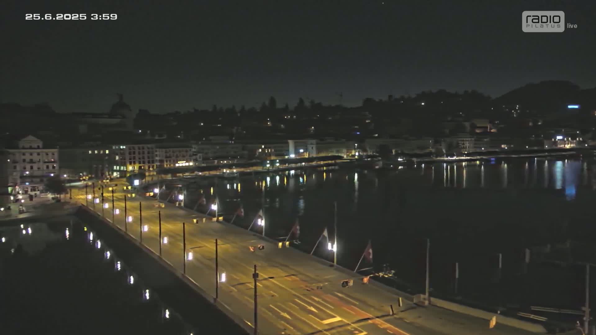 Luzern,  Lucerne Skyline Live Cam - Luzern, Lucerne-ville, Lucerne, Switzerland