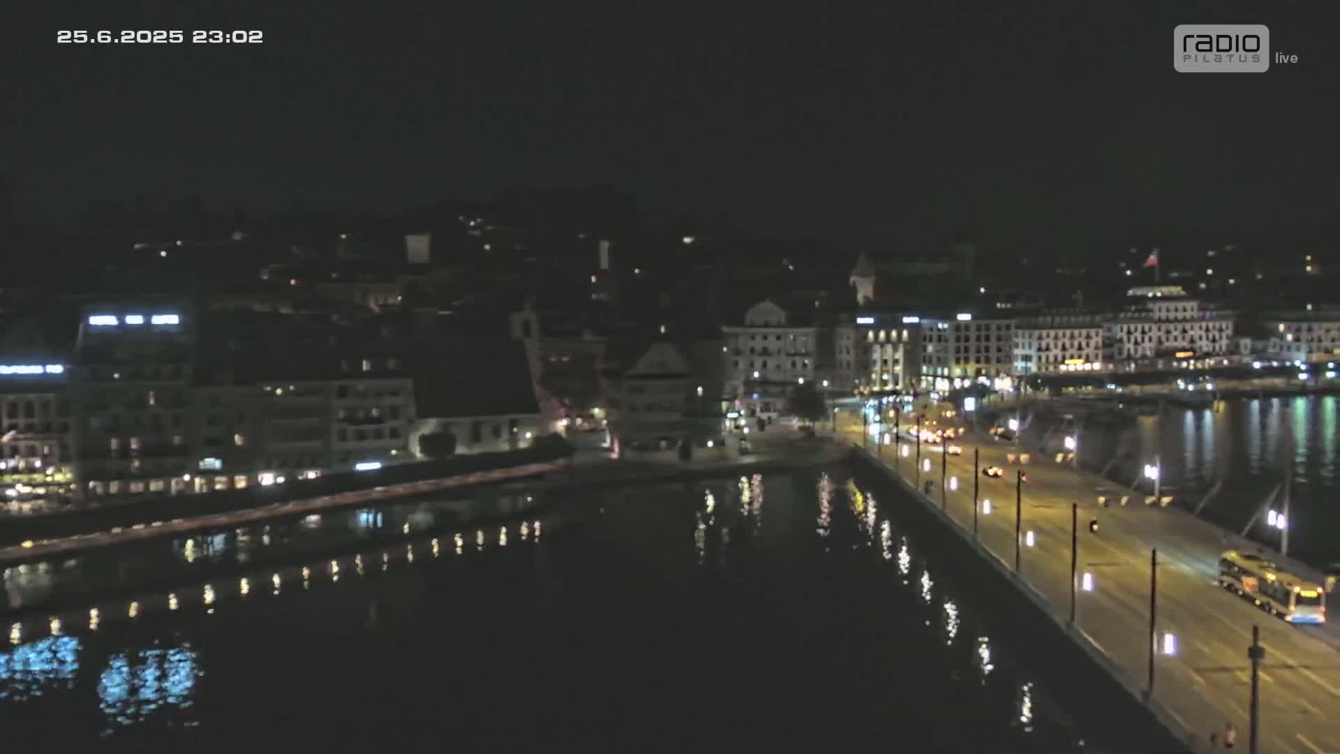 Luzern,  Lucerne Skyline Live Cam - Luzern, Lucerne-ville, Lucerne, Switzerland