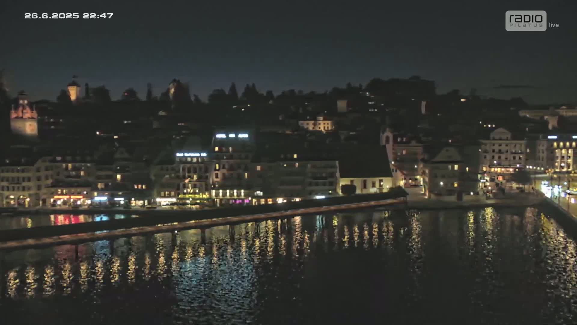 Luzern,  Lucerne Skyline Live Cam - Luzern, Lucerne-ville, Lucerne, Switzerland