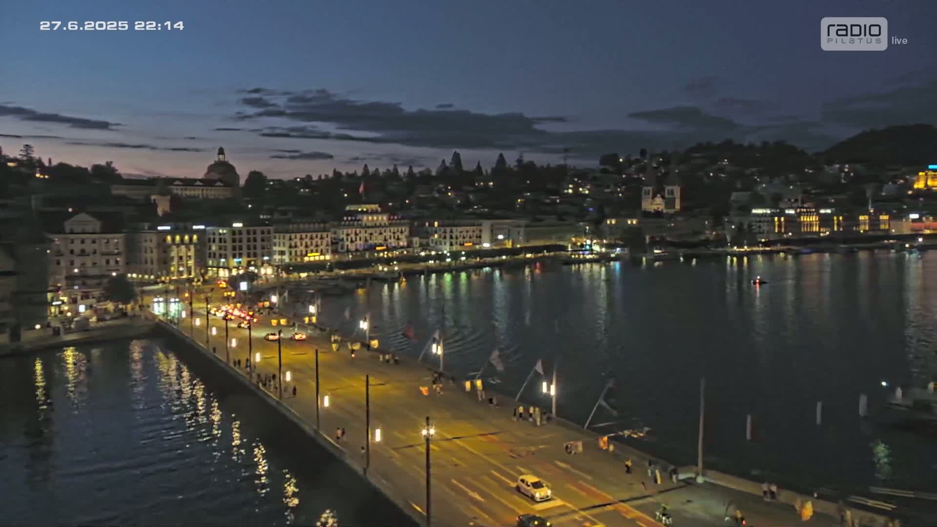 Luzern,  Lucerne Skyline Live Cam - Luzern, Lucerne-ville, Lucerne, Switzerland