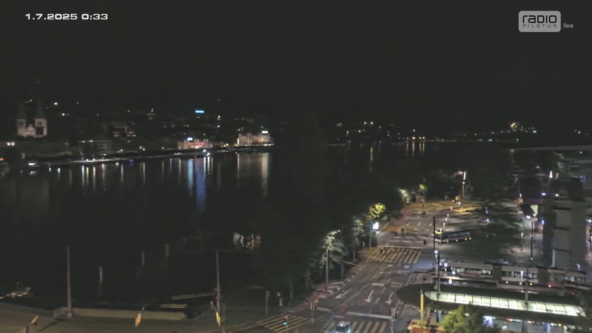 Luzern,  Lucerne Skyline Live Cam - Luzern, Lucerne-ville, Lucerne, Switzerland