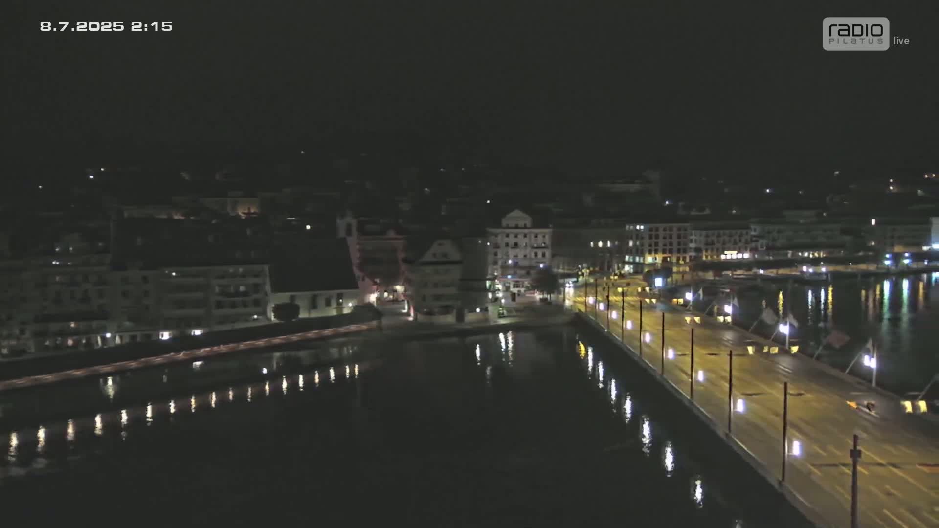 Luzern,  Lucerne Skyline Live Cam - Luzern, Lucerne-ville, Lucerne, Switzerland