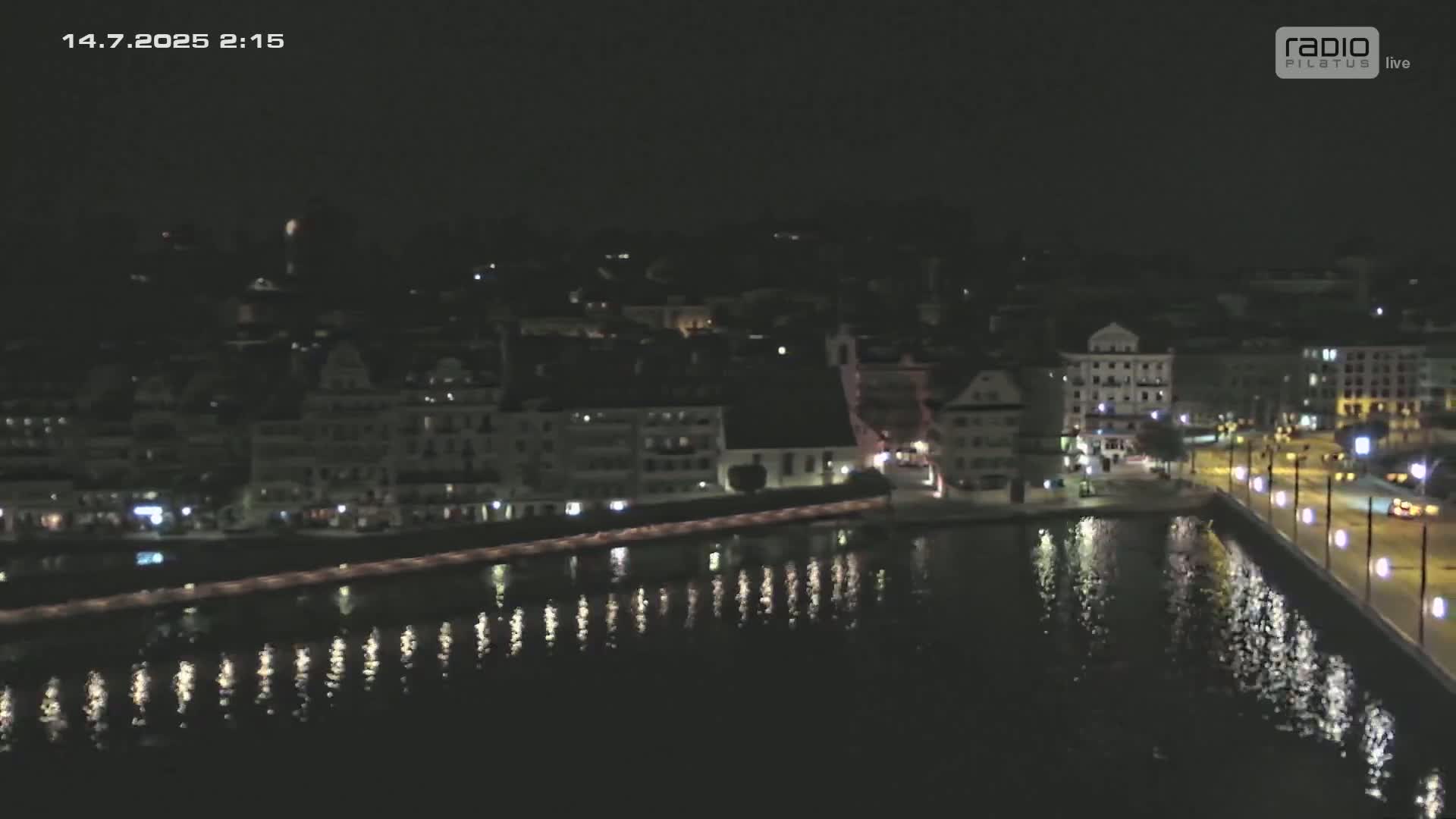 Luzern,  Lucerne Skyline Live Cam - Luzern, Lucerne-ville, Lucerne, Switzerland