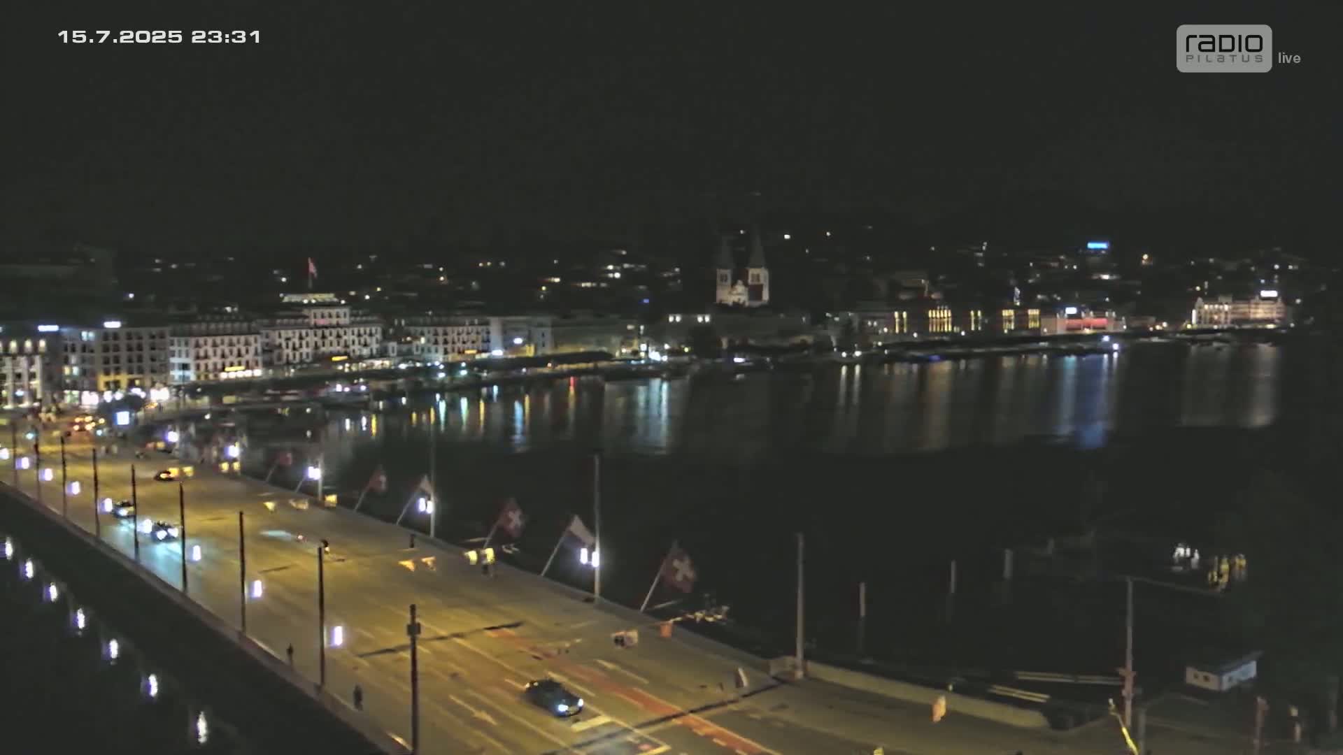Luzern,  Lucerne Skyline Live Cam - Luzern, Lucerne-ville, Lucerne, Switzerland