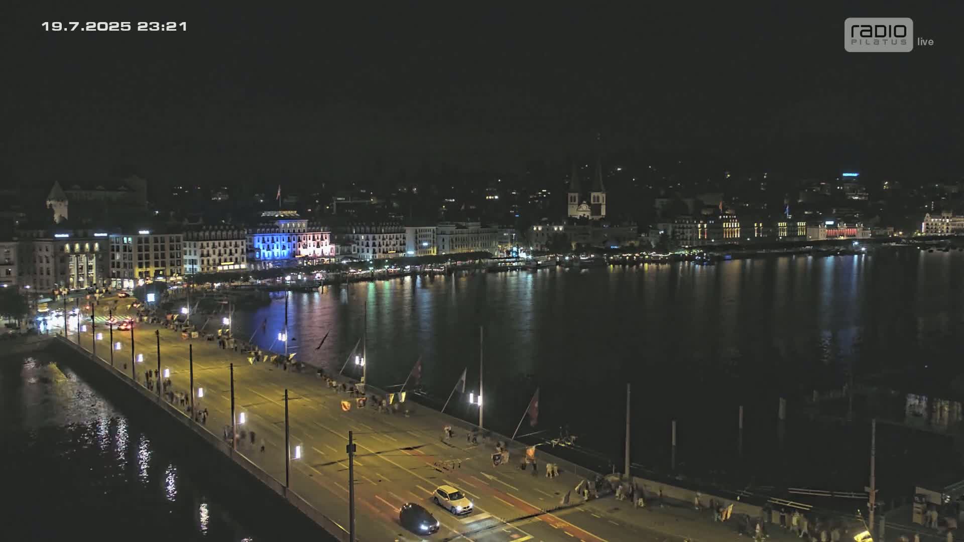 Luzern,  Lucerne Skyline Live Cam - Luzern, Lucerne-ville, Lucerne, Switzerland