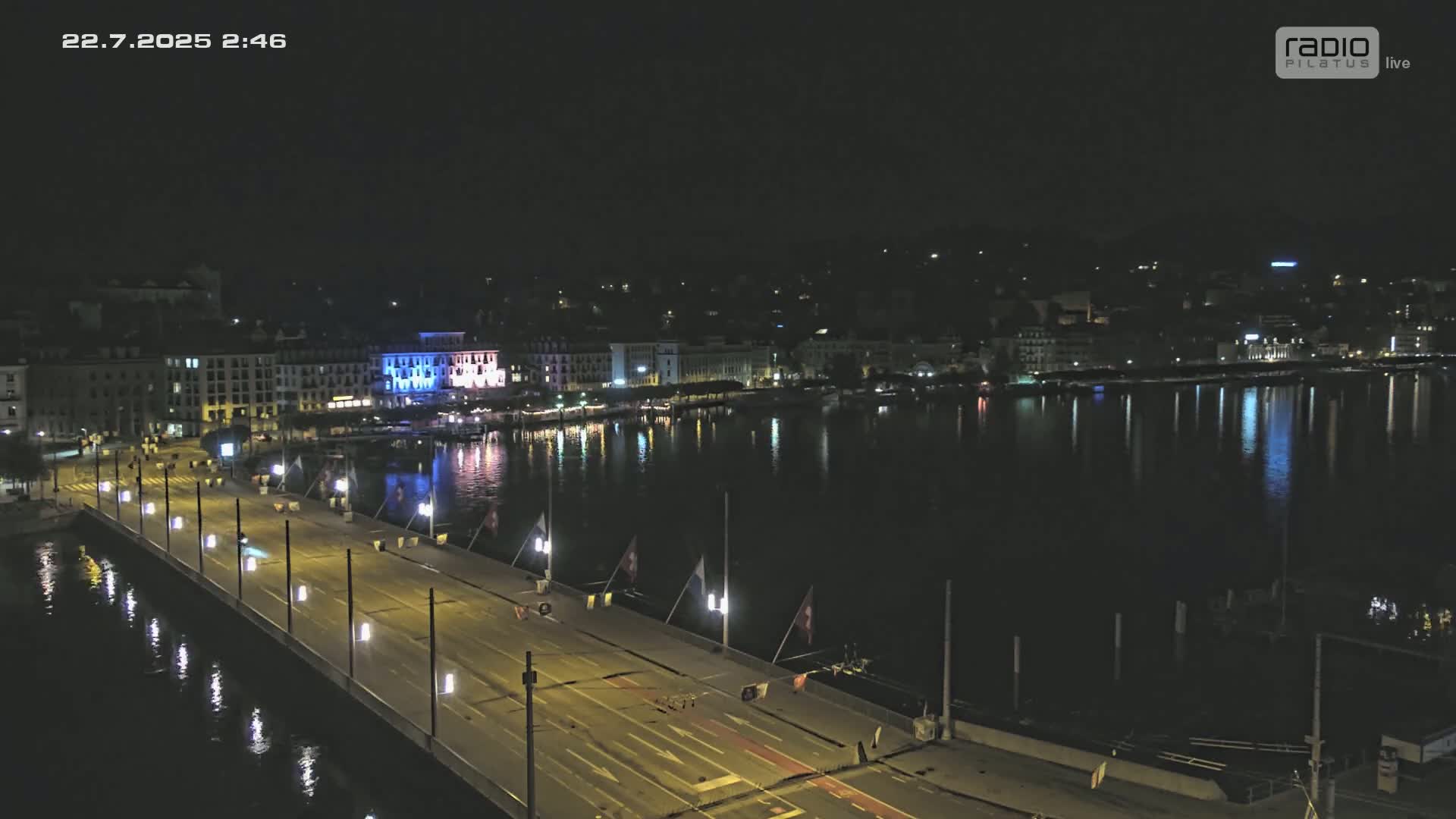 Luzern,  Lucerne Skyline Live Cam - Luzern, Lucerne-ville, Lucerne, Switzerland