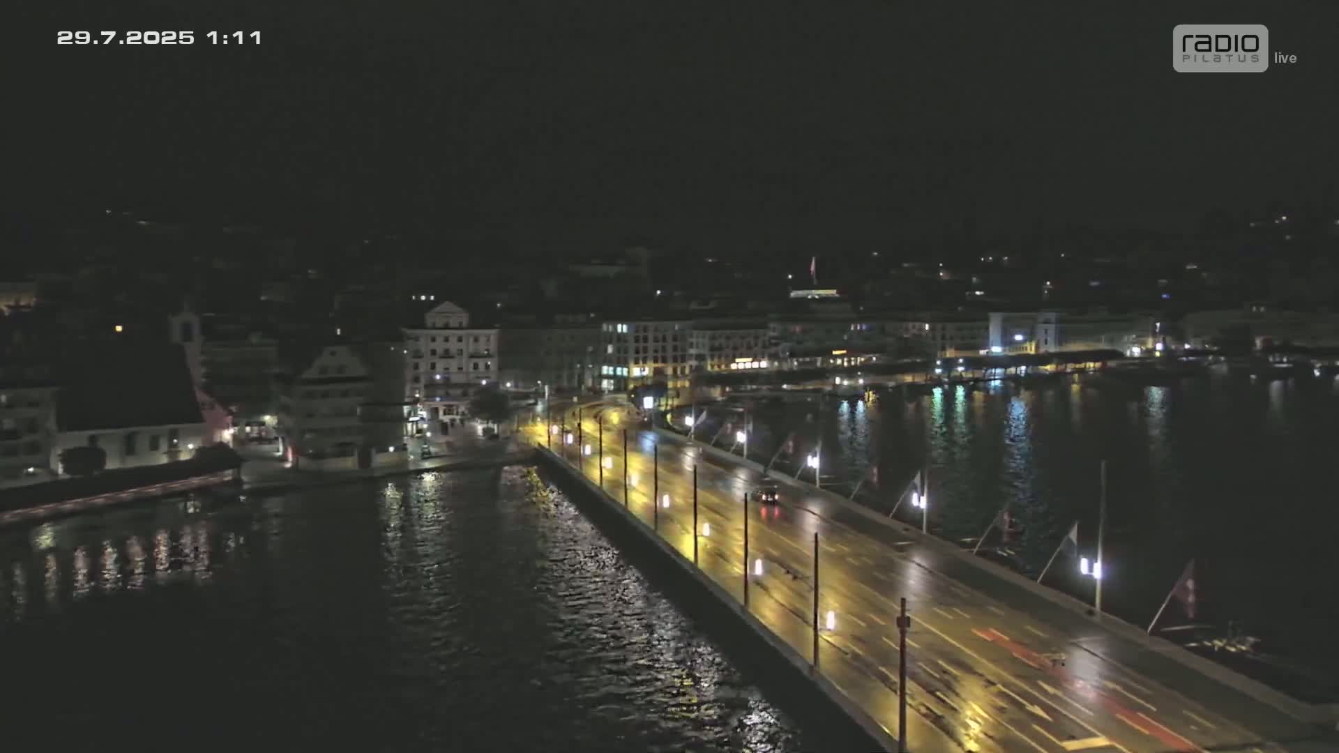 Luzern,  Lucerne Skyline Live Cam - Luzern, Lucerne-ville, Lucerne, Switzerland