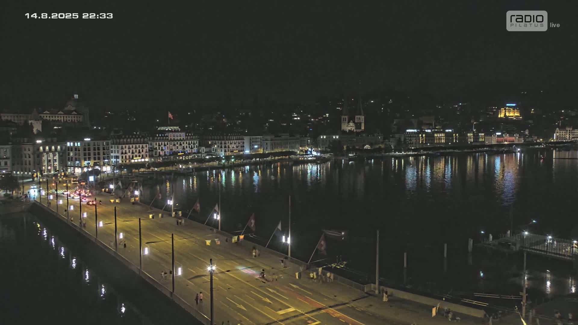 Luzern,  Lucerne Skyline Live Cam - Luzern, Lucerne-ville, Lucerne, Switzerland