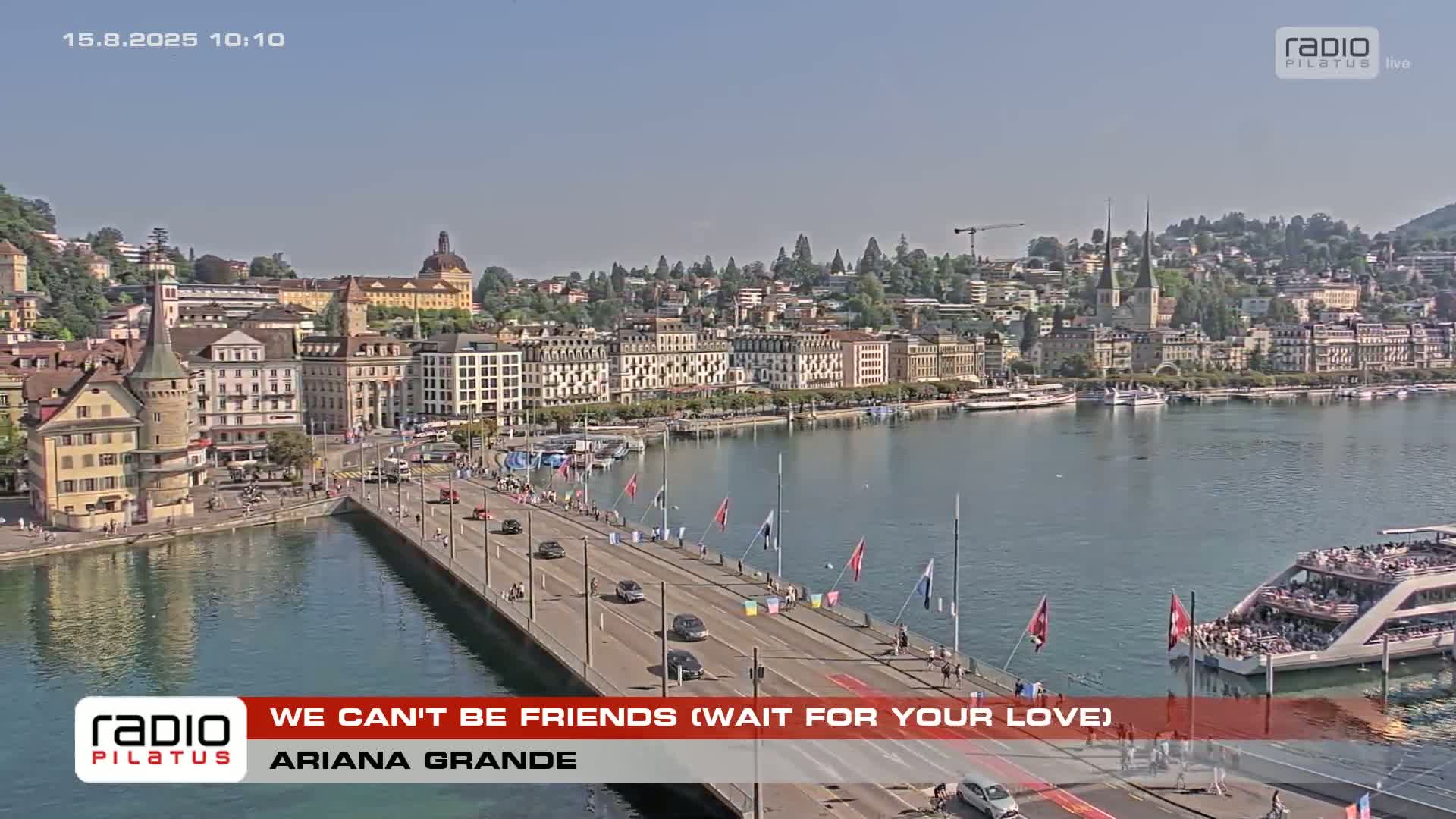 Luzern,  Lucerne Skyline Live Cam - Luzern, Lucerne-ville, Lucerne, Switzerland