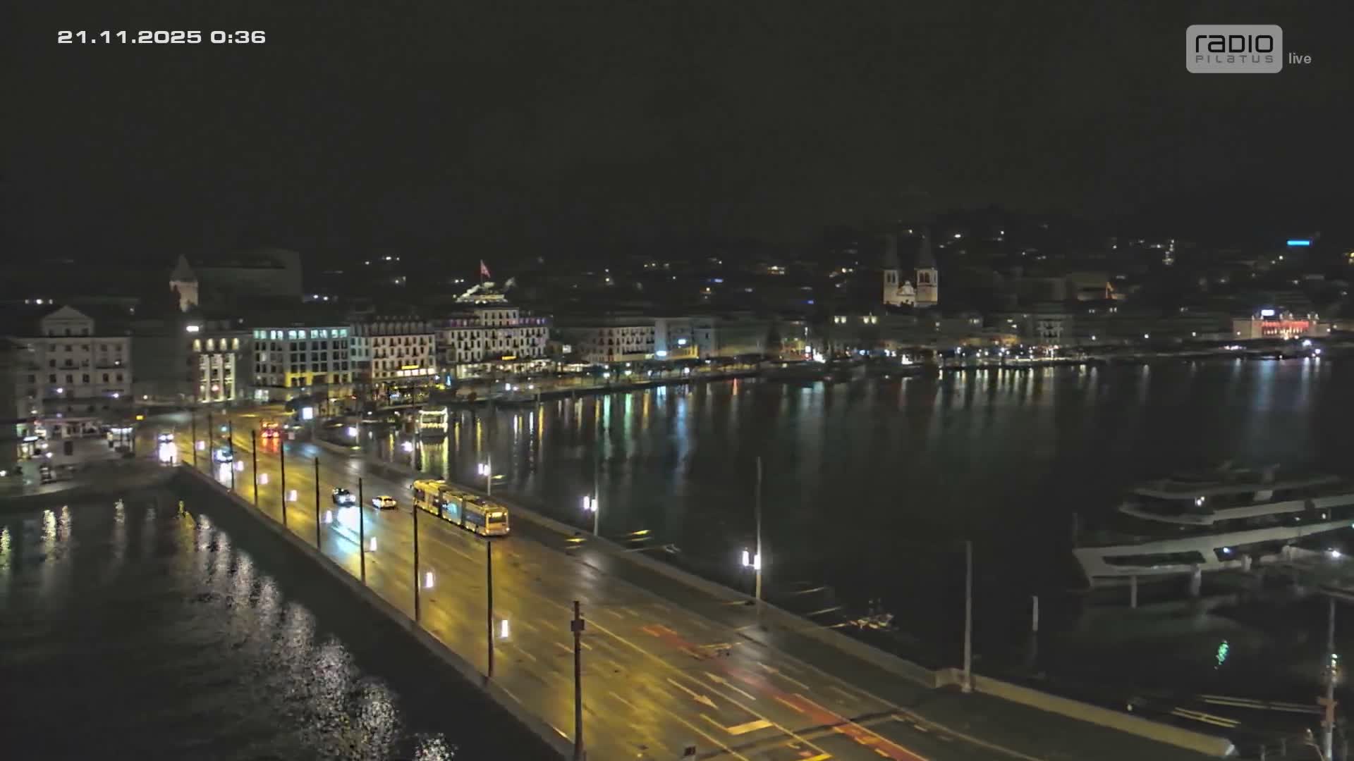 Luzern,  Lucerne Skyline Live Cam - Luzern, Lucerne-ville, Lucerne, Switzerland