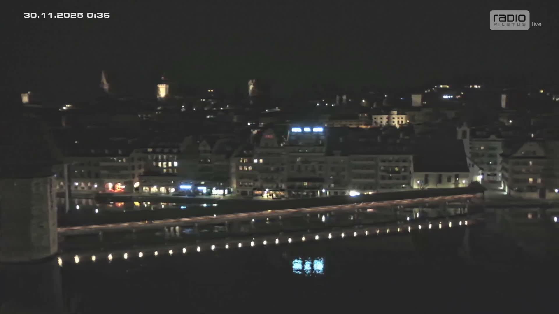 Luzern,  Lucerne Skyline Live Cam - Luzern, Lucerne-ville, Lucerne, Switzerland