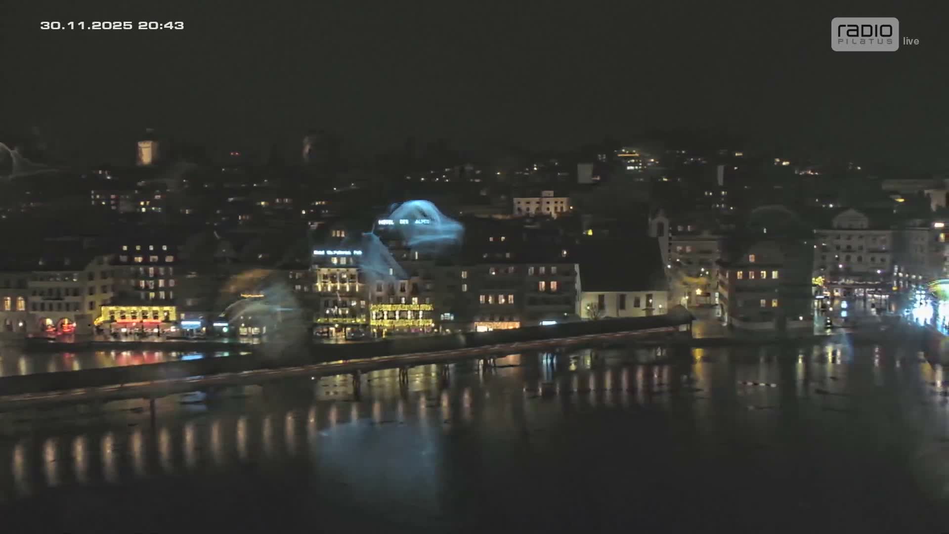 Luzern,  Lucerne Skyline Live Cam - Luzern, Lucerne-ville, Lucerne, Switzerland