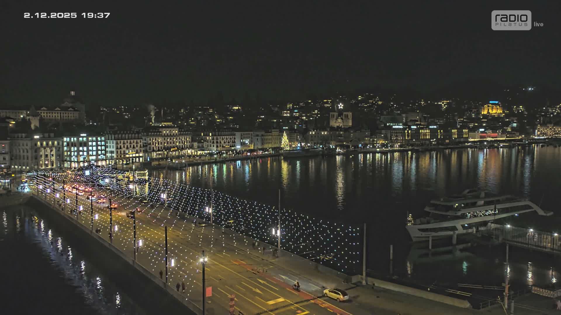 Luzern,  Lucerne Skyline Live Cam - Luzern, Lucerne-ville, Lucerne, Switzerland