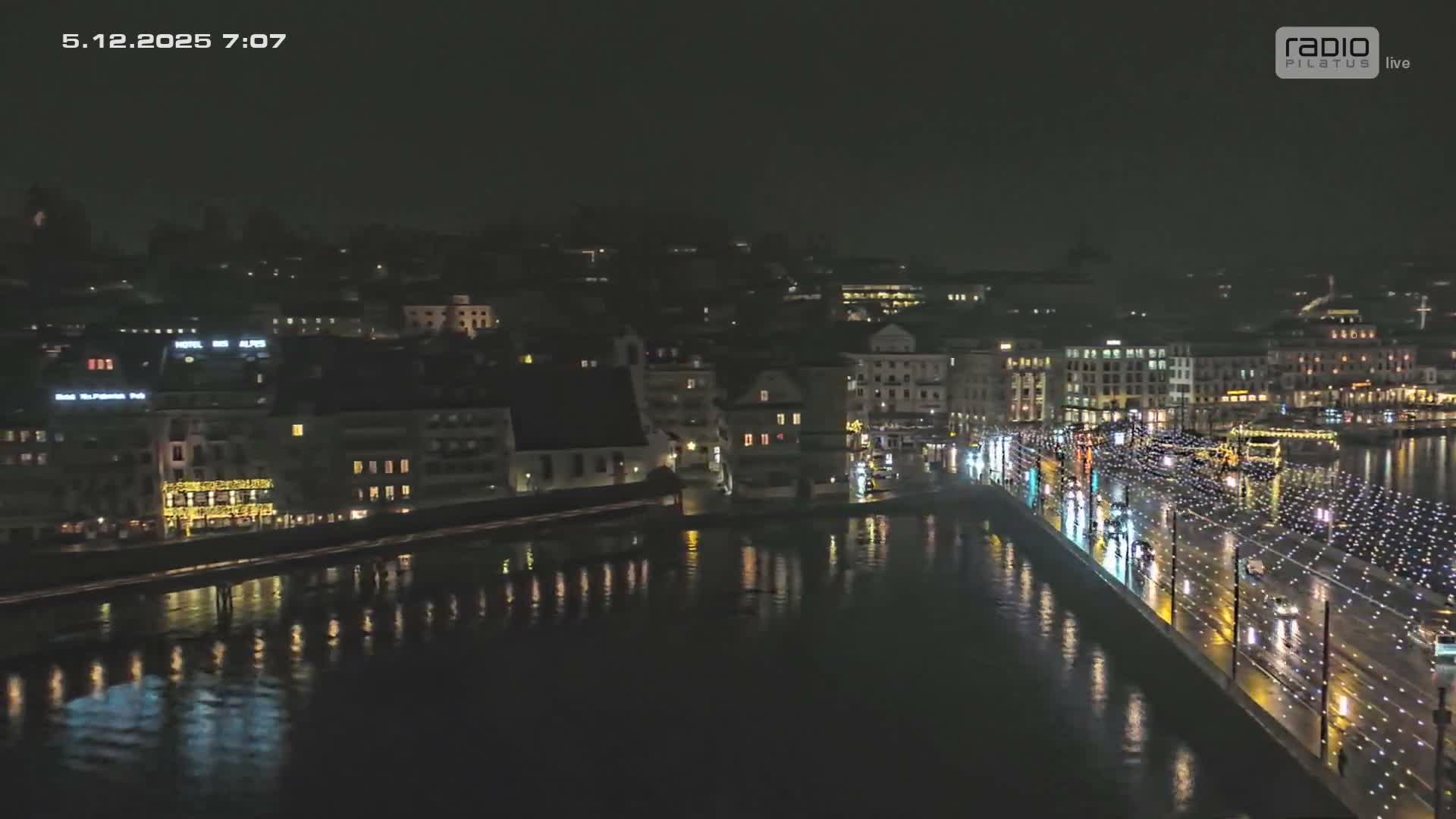 Luzern,  Lucerne Skyline Live Cam - Luzern, Lucerne-ville, Lucerne, Switzerland
