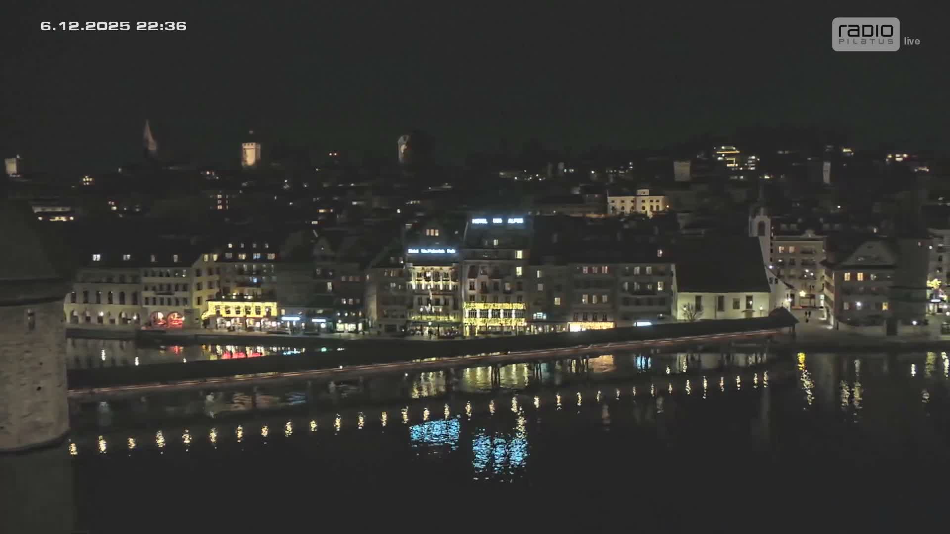 Luzern,  Lucerne Skyline Live Cam - Luzern, Lucerne-ville, Lucerne, Switzerland