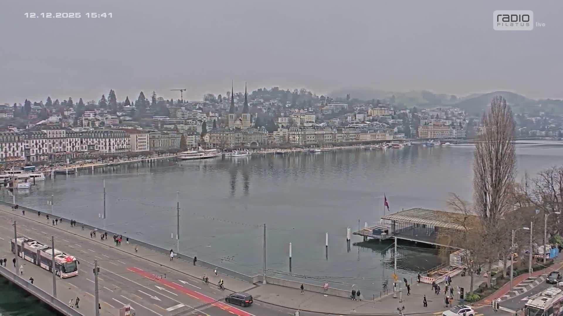 Luzern,  Lucerne Skyline Live Cam - Luzern, Lucerne-ville, Lucerne, Switzerland