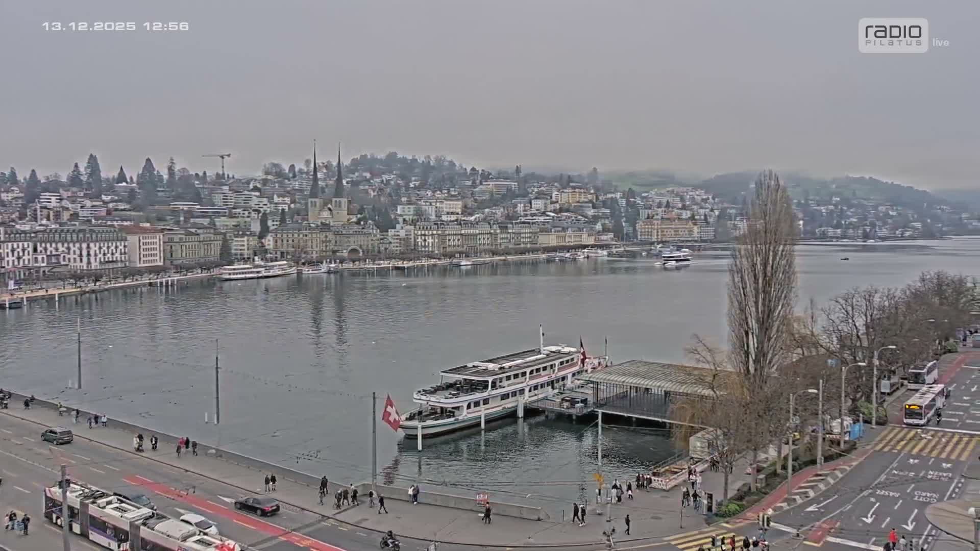 Luzern,  Lucerne Skyline Live Cam - Luzern, Lucerne-ville, Lucerne, Switzerland