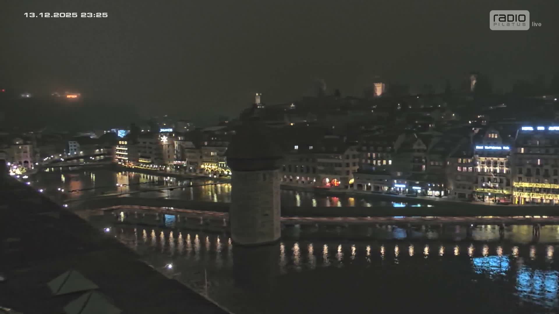 Luzern,  Lucerne Skyline Live Cam - Luzern, Lucerne-ville, Lucerne, Switzerland