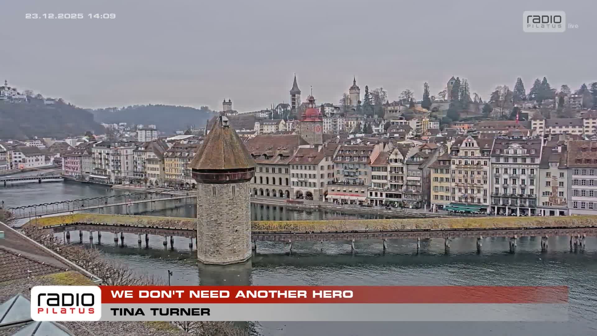 Luzern,  Lucerne Skyline Live Cam - Luzern, Lucerne-ville, Lucerne, Switzerland