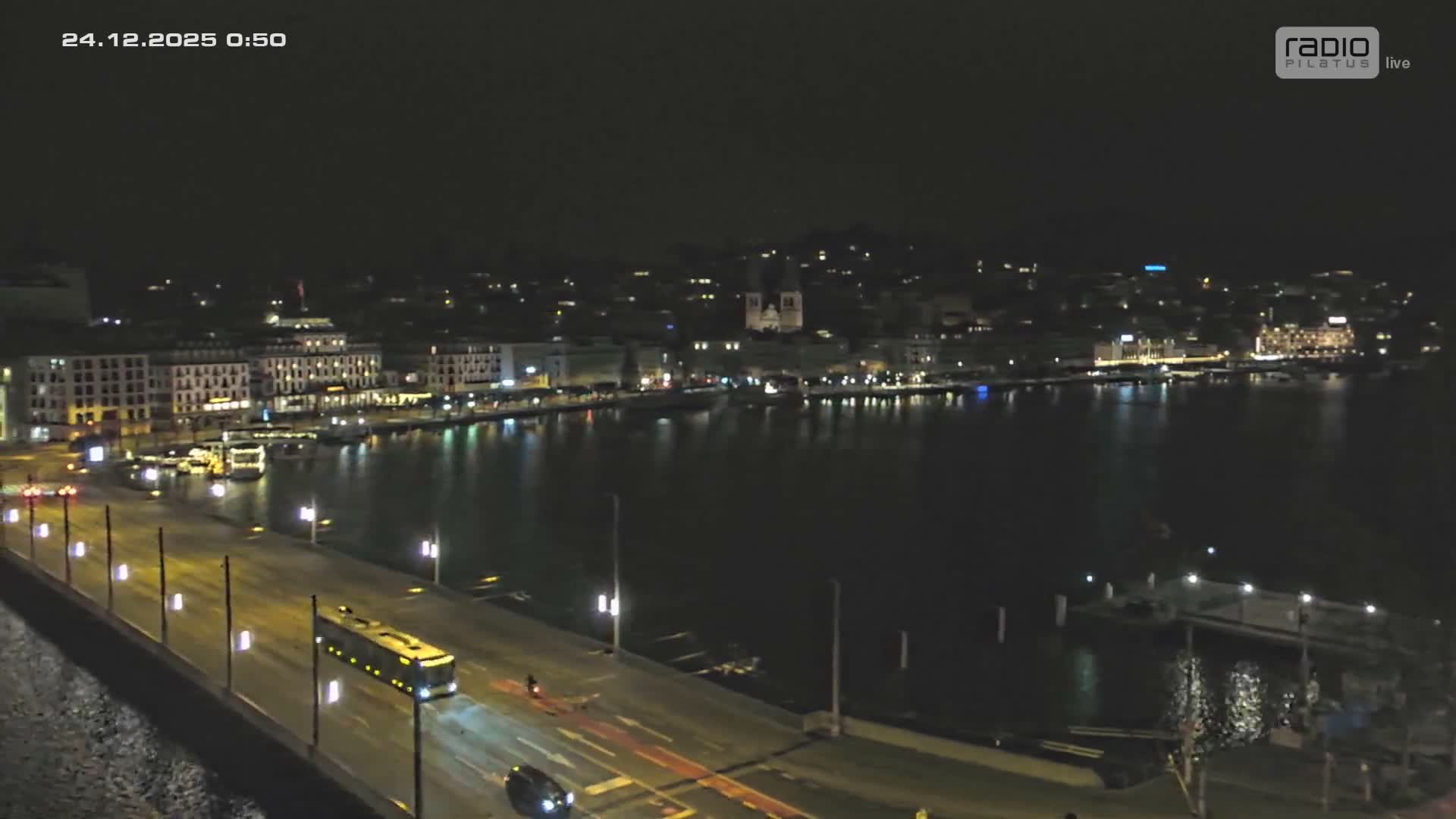 Luzern,  Lucerne Skyline Live Cam - Luzern, Lucerne-ville, Lucerne, Switzerland