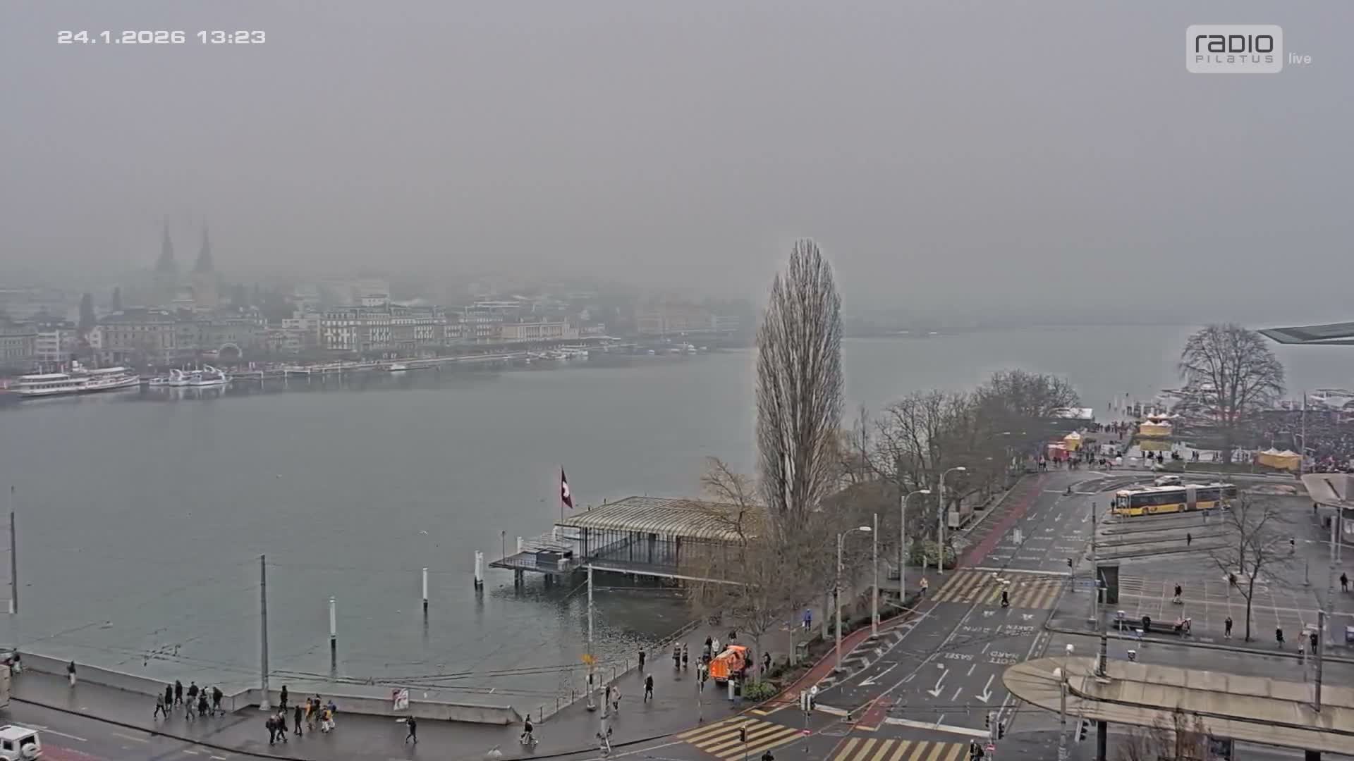 Luzern,  Lucerne Skyline Live Cam - Luzern, Lucerne-ville, Lucerne, Switzerland