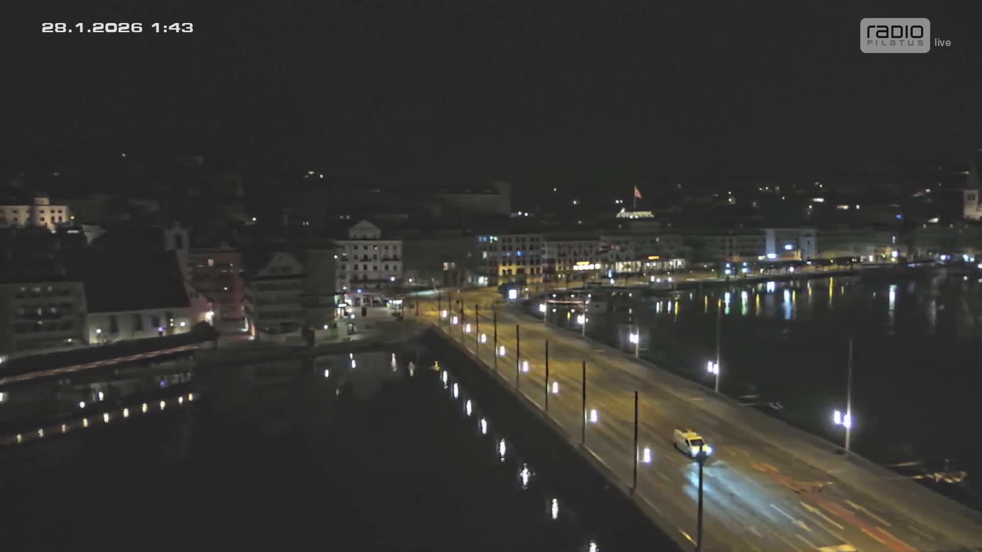 Luzern,  Lucerne Skyline Live Cam - Luzern, Lucerne-ville, Lucerne, Switzerland