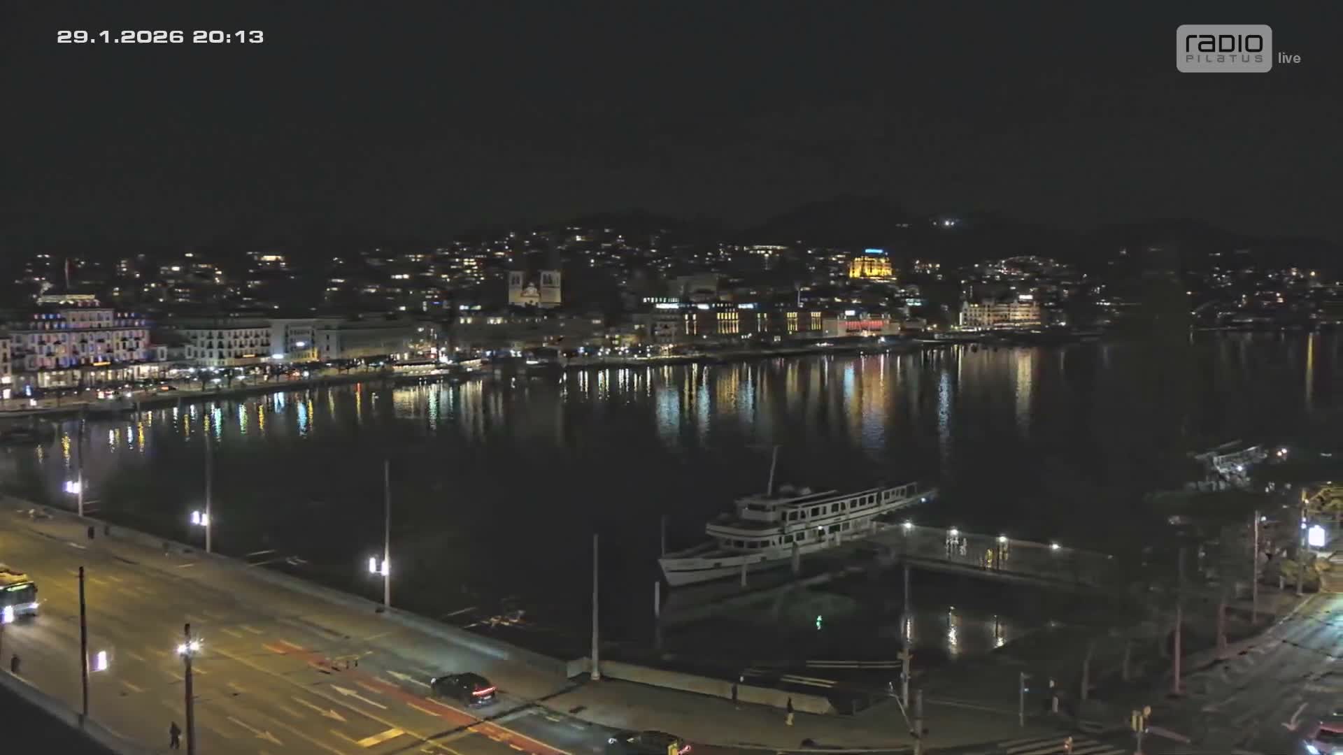 Luzern,  Lucerne Skyline Live Cam - Luzern, Lucerne-ville, Lucerne, Switzerland