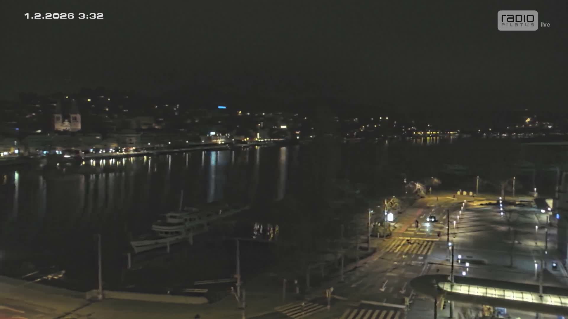 Luzern,  Lucerne Skyline Live Cam - Luzern, Lucerne-ville, Lucerne, Switzerland