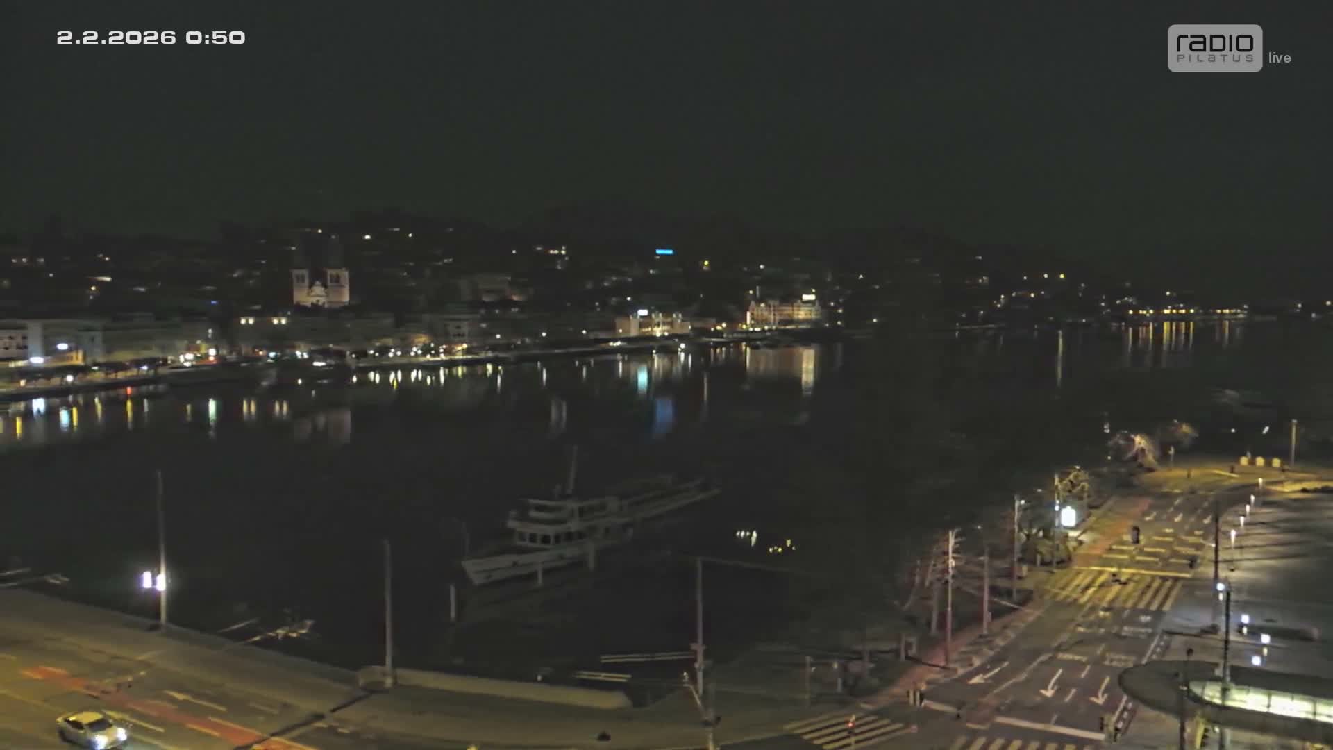 Luzern,  Lucerne Skyline Live Cam - Luzern, Lucerne-ville, Lucerne, Switzerland