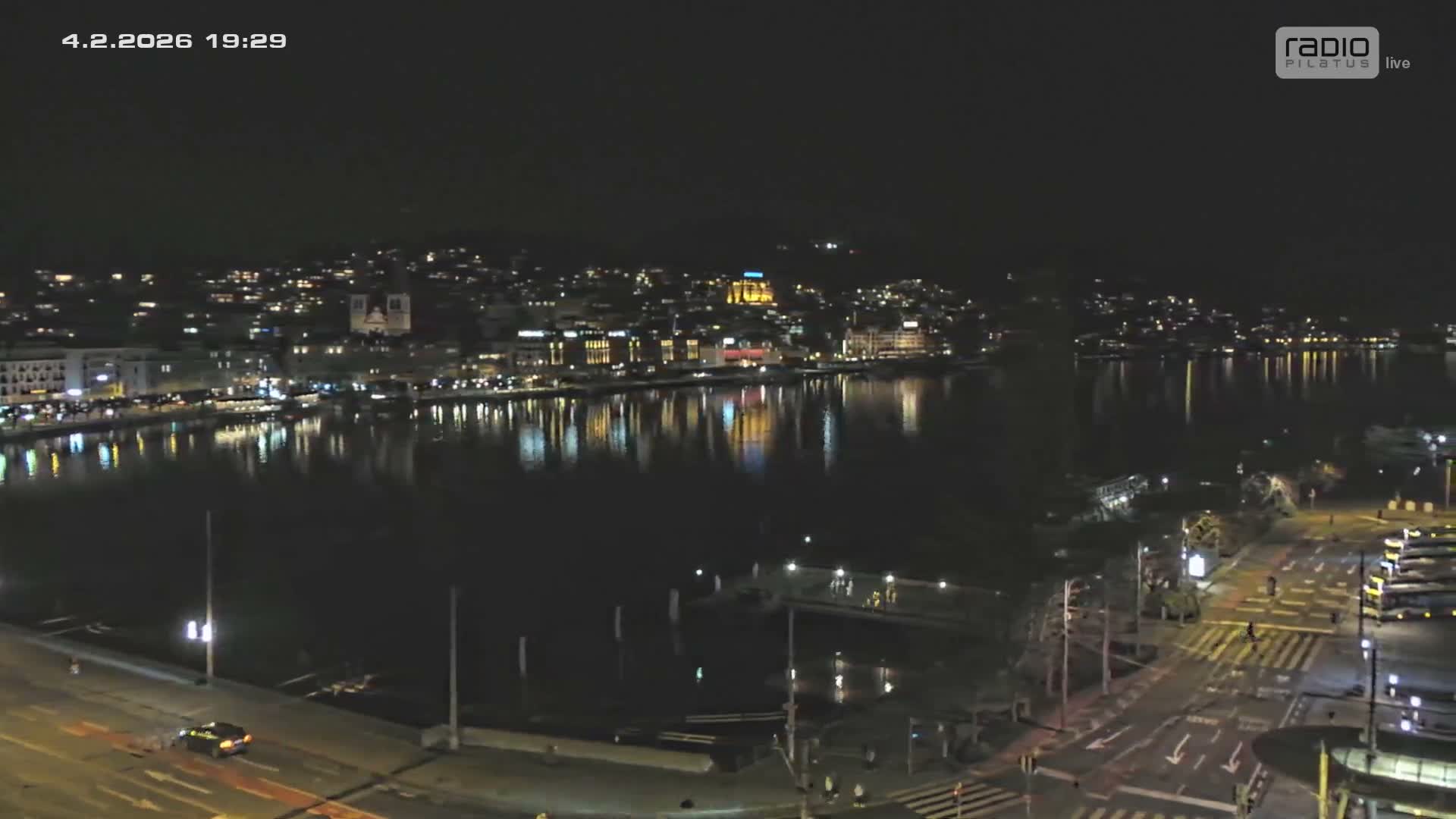 Luzern,  Lucerne Skyline Live Cam - Luzern, Lucerne-ville, Lucerne, Switzerland