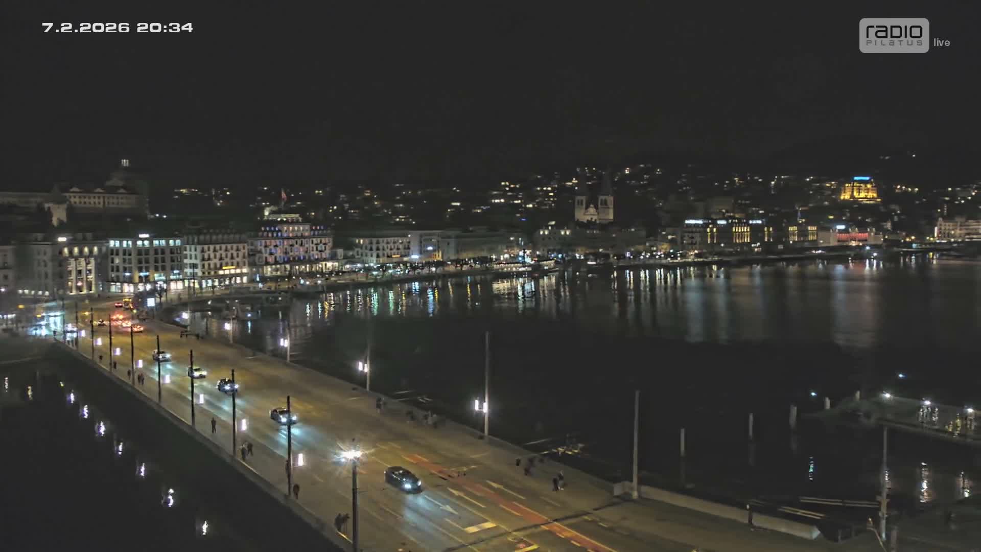 Luzern,  Lucerne Skyline Live Cam - Luzern, Lucerne-ville, Lucerne, Switzerland