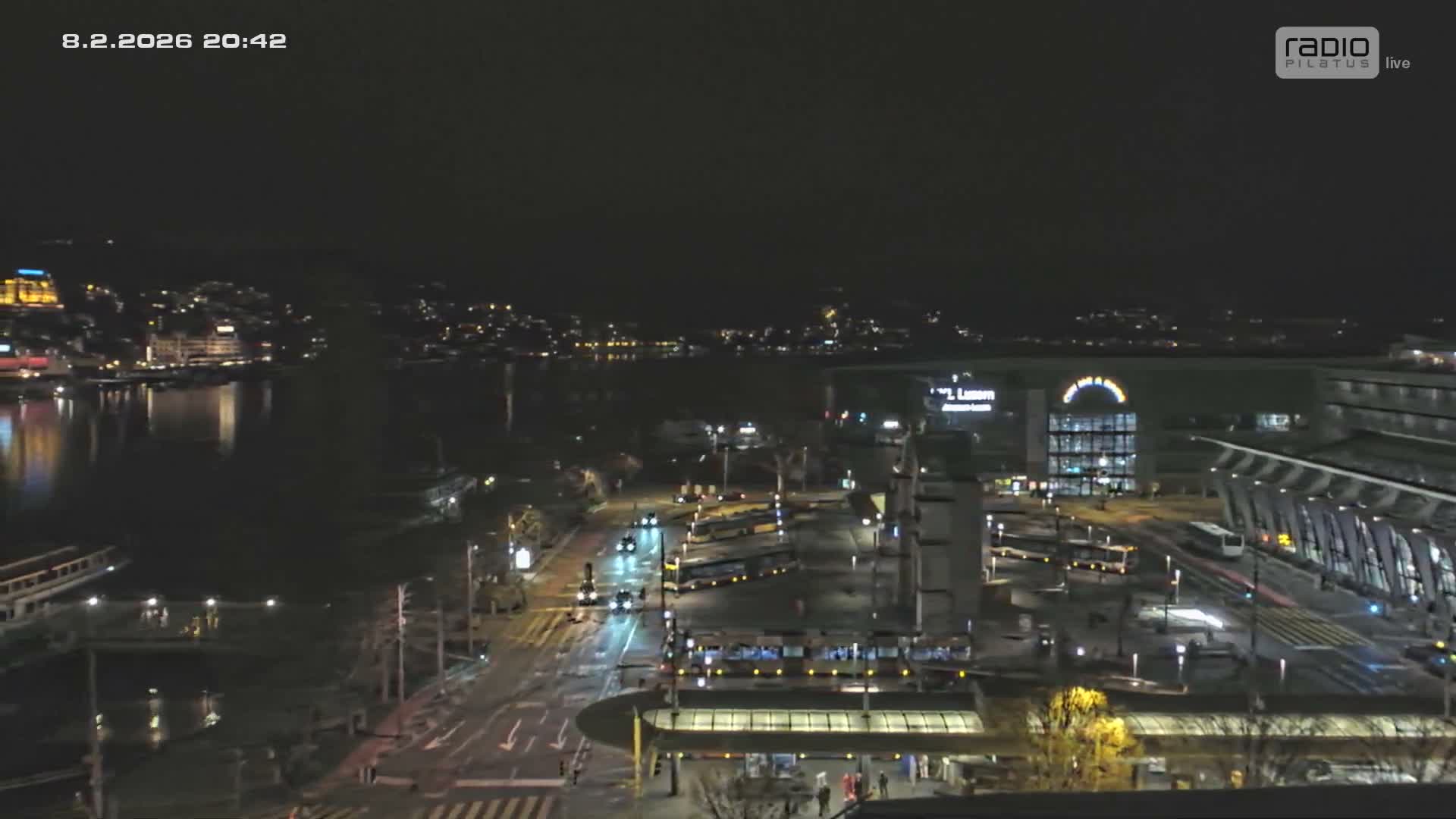Luzern,  Lucerne Skyline Live Cam - Luzern, Lucerne-ville, Lucerne, Switzerland