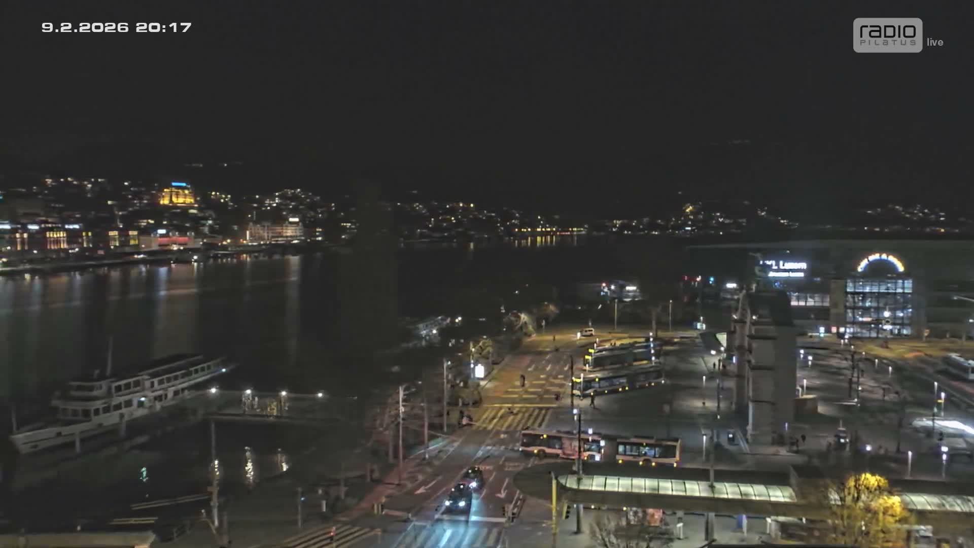 Luzern,  Lucerne Skyline Live Cam - Luzern, Lucerne-ville, Lucerne, Switzerland