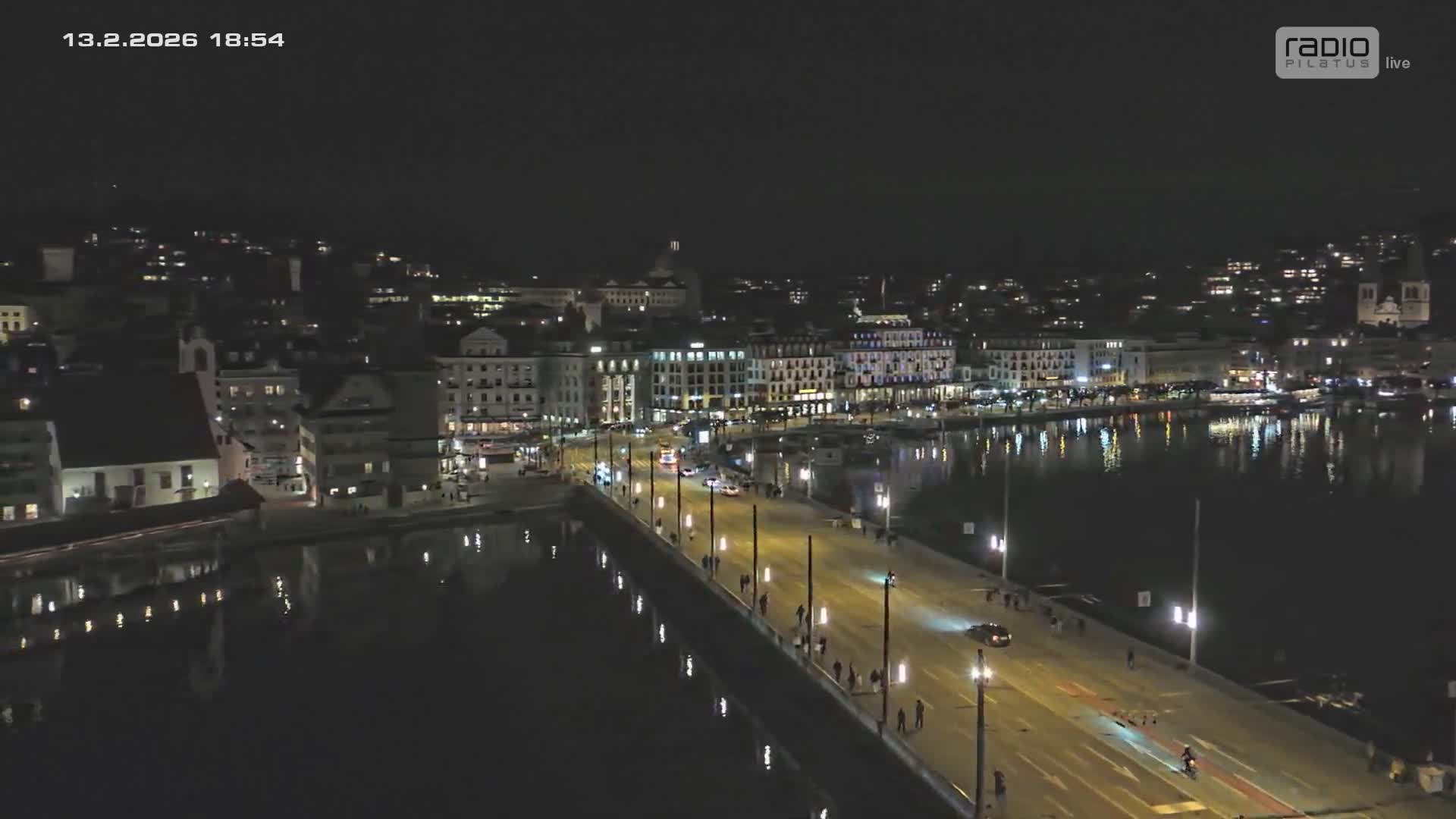 Luzern,  Lucerne Skyline Live Cam - Luzern, Lucerne-ville, Lucerne, Switzerland