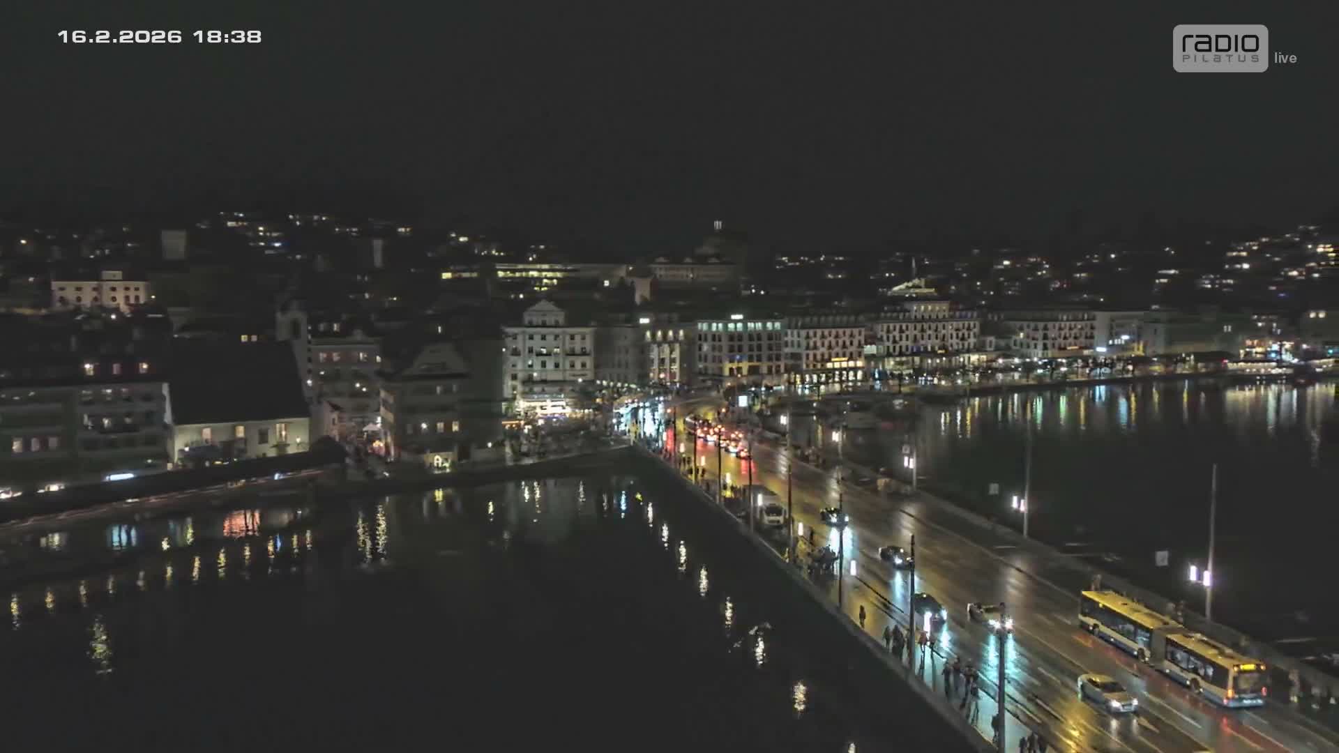 Luzern,  Lucerne Skyline Live Cam - Luzern, Lucerne-ville, Lucerne, Switzerland