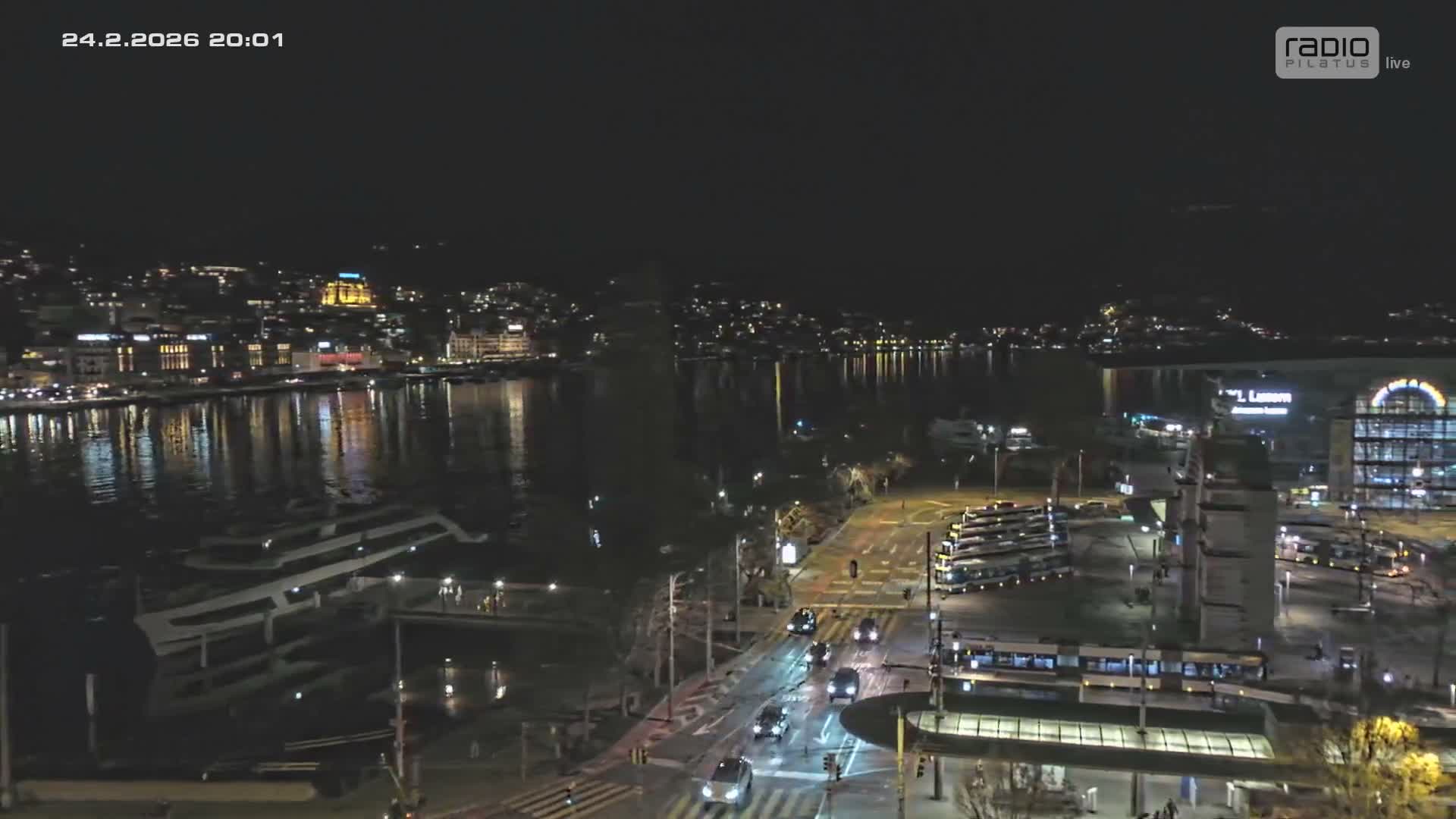 Luzern,  Lucerne Skyline Live Cam - Luzern, Lucerne-ville, Lucerne, Switzerland