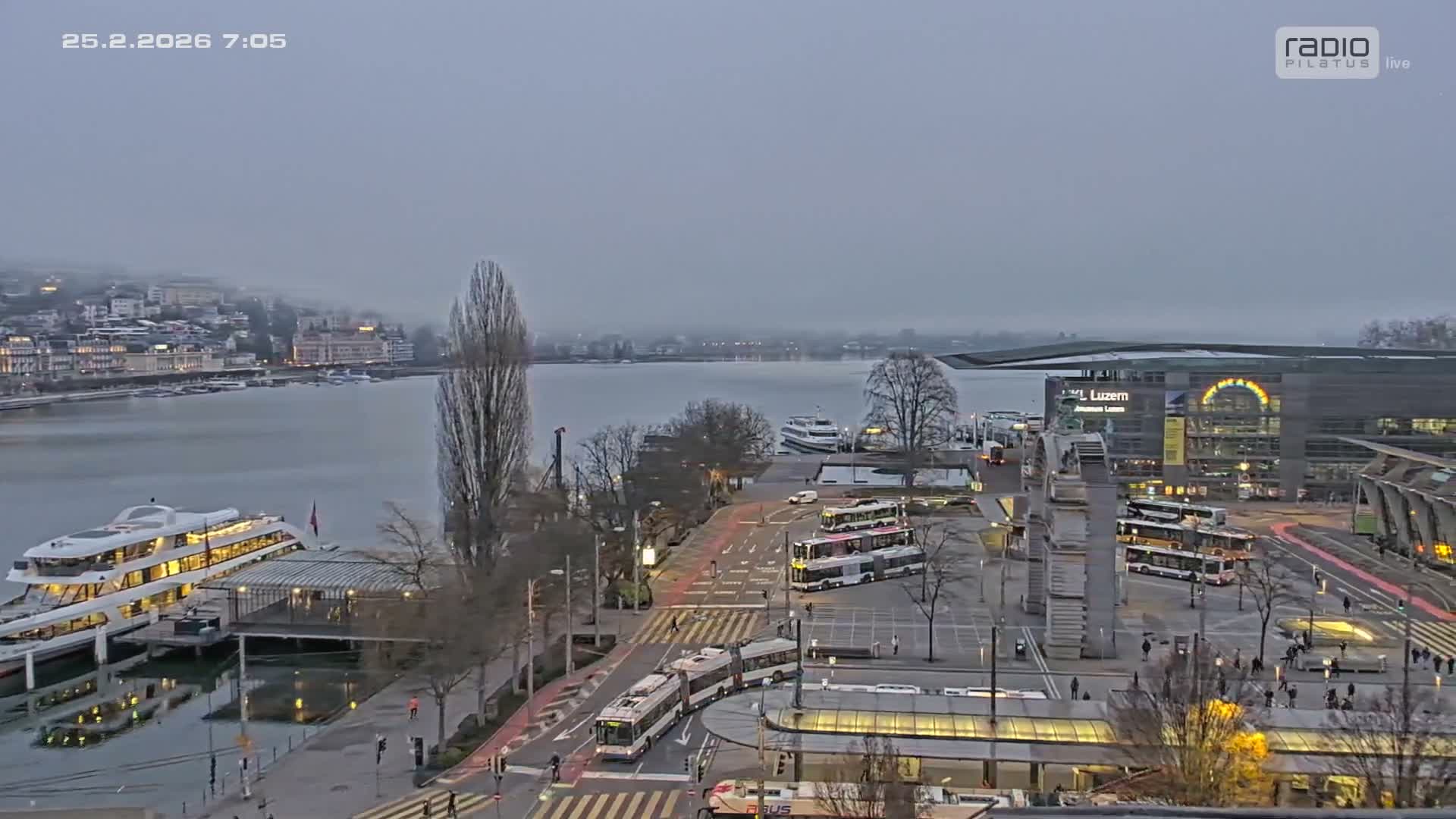 Luzern,  Lucerne Skyline Live Cam - Luzern, Lucerne-ville, Lucerne, Switzerland