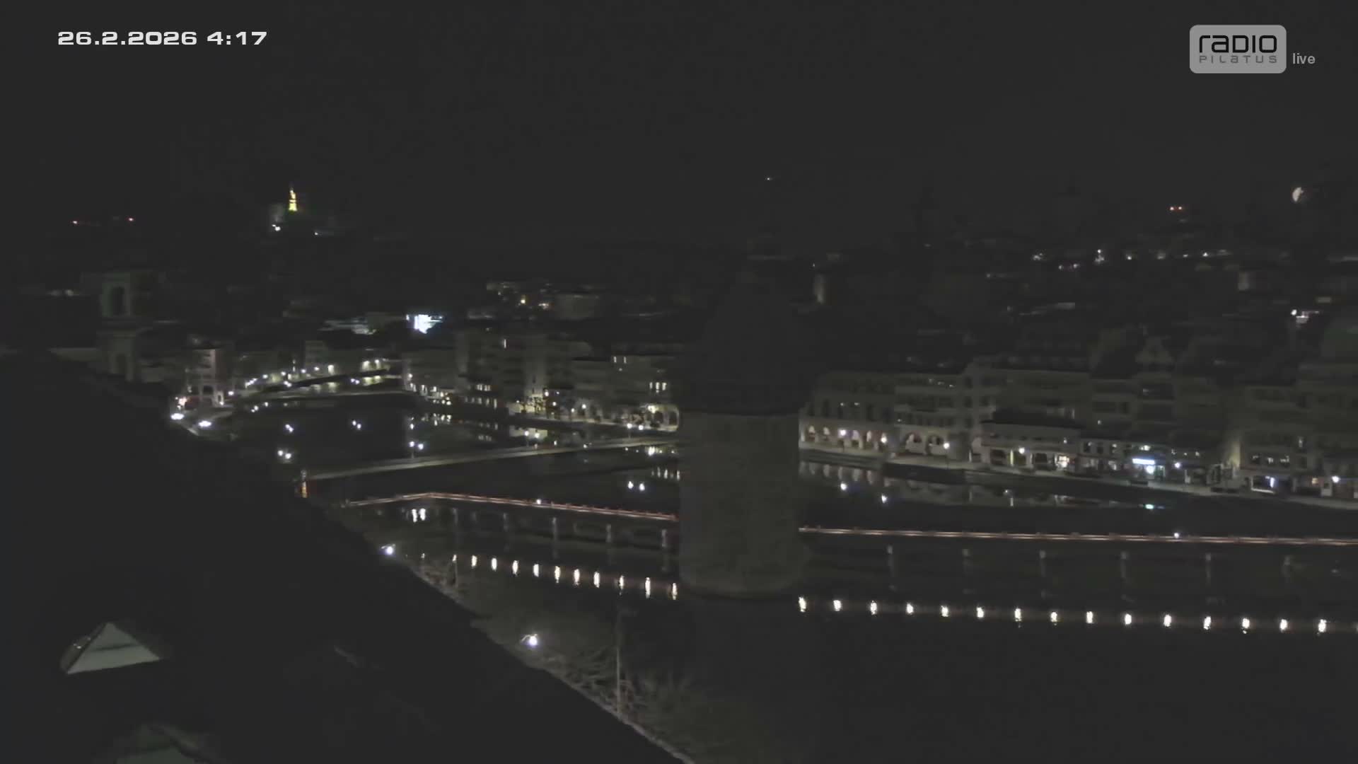 Luzern,  Lucerne Skyline Live Cam - Luzern, Lucerne-ville, Lucerne, Switzerland