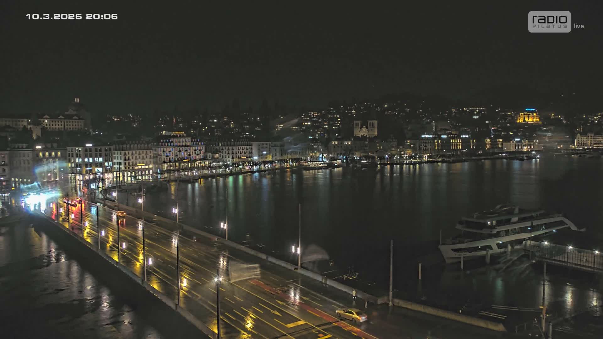 Luzern,  Lucerne Skyline Live Cam - Luzern, Lucerne-ville, Lucerne, Switzerland