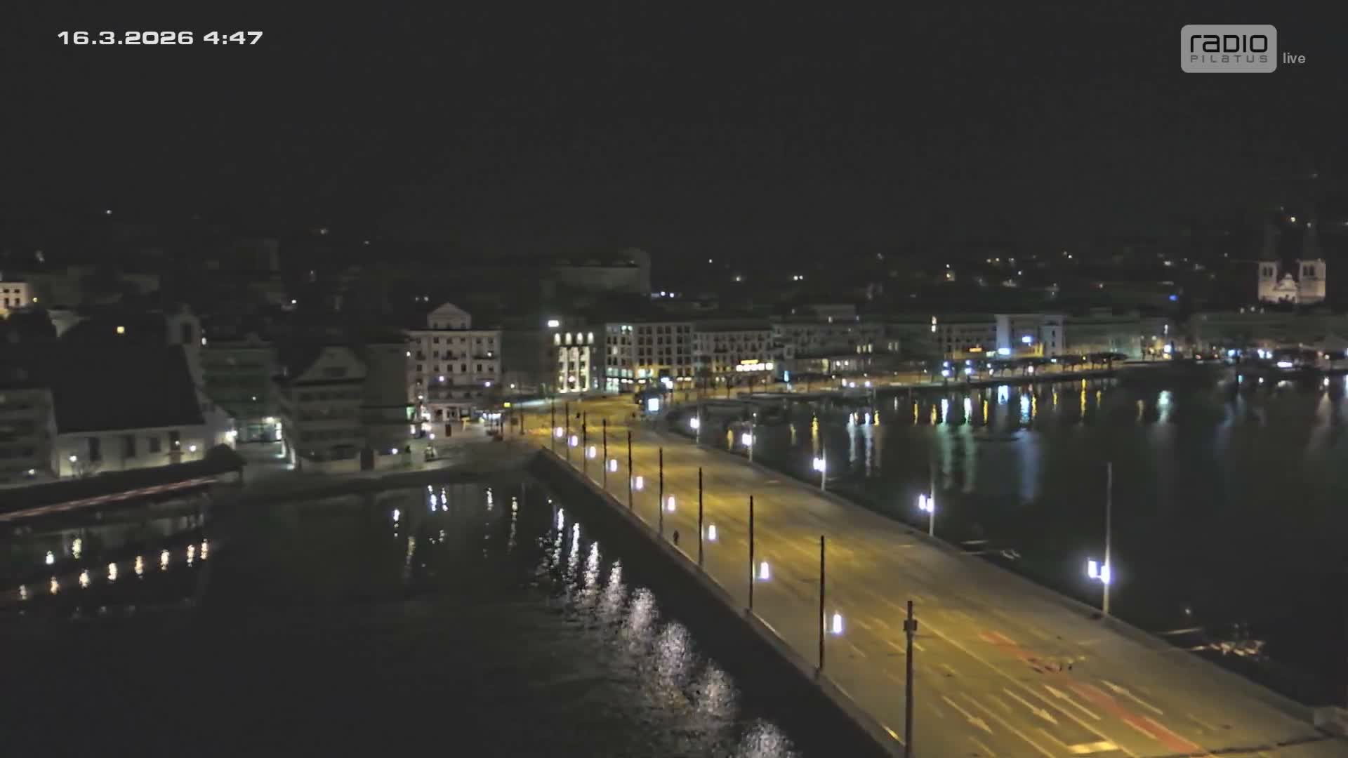 Luzern,  Lucerne Skyline Live Cam - Luzern, Lucerne-ville, Lucerne, Switzerland