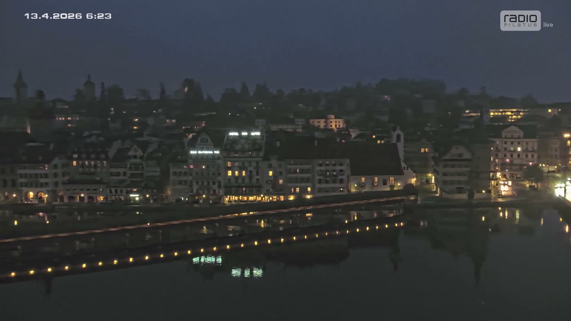 Luzern,  Lucerne Skyline Live Cam - Luzern, Lucerne-ville, Lucerne, Switzerland