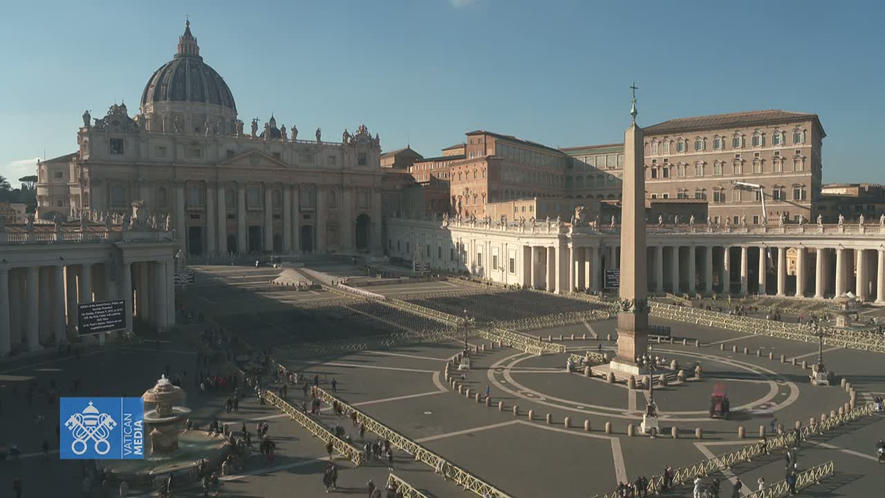 Vatican City State (Holy See) Square Live Cam - Citta del Vaticano, Vatican